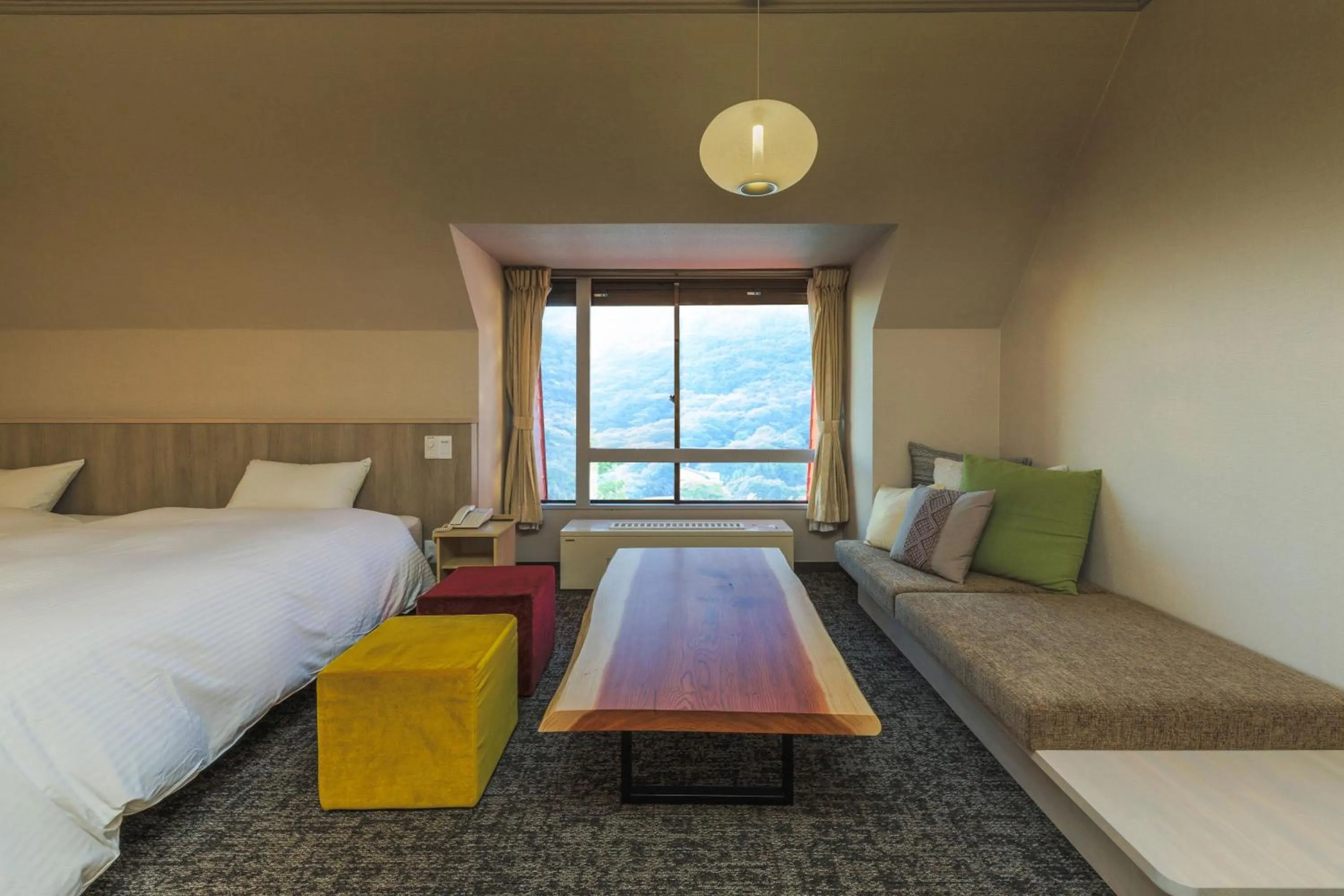 Bed in Takamiya Hotel Jurin