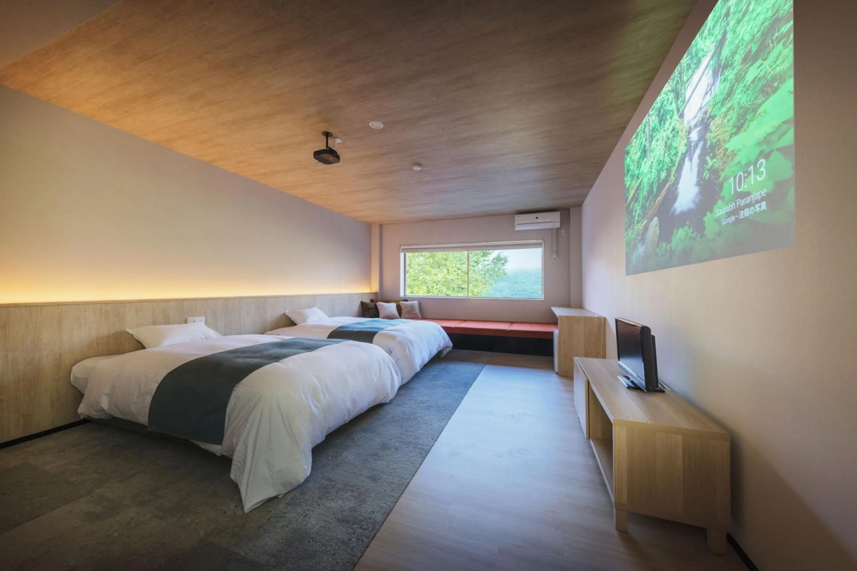 Bed in Takamiya Hotel Jurin