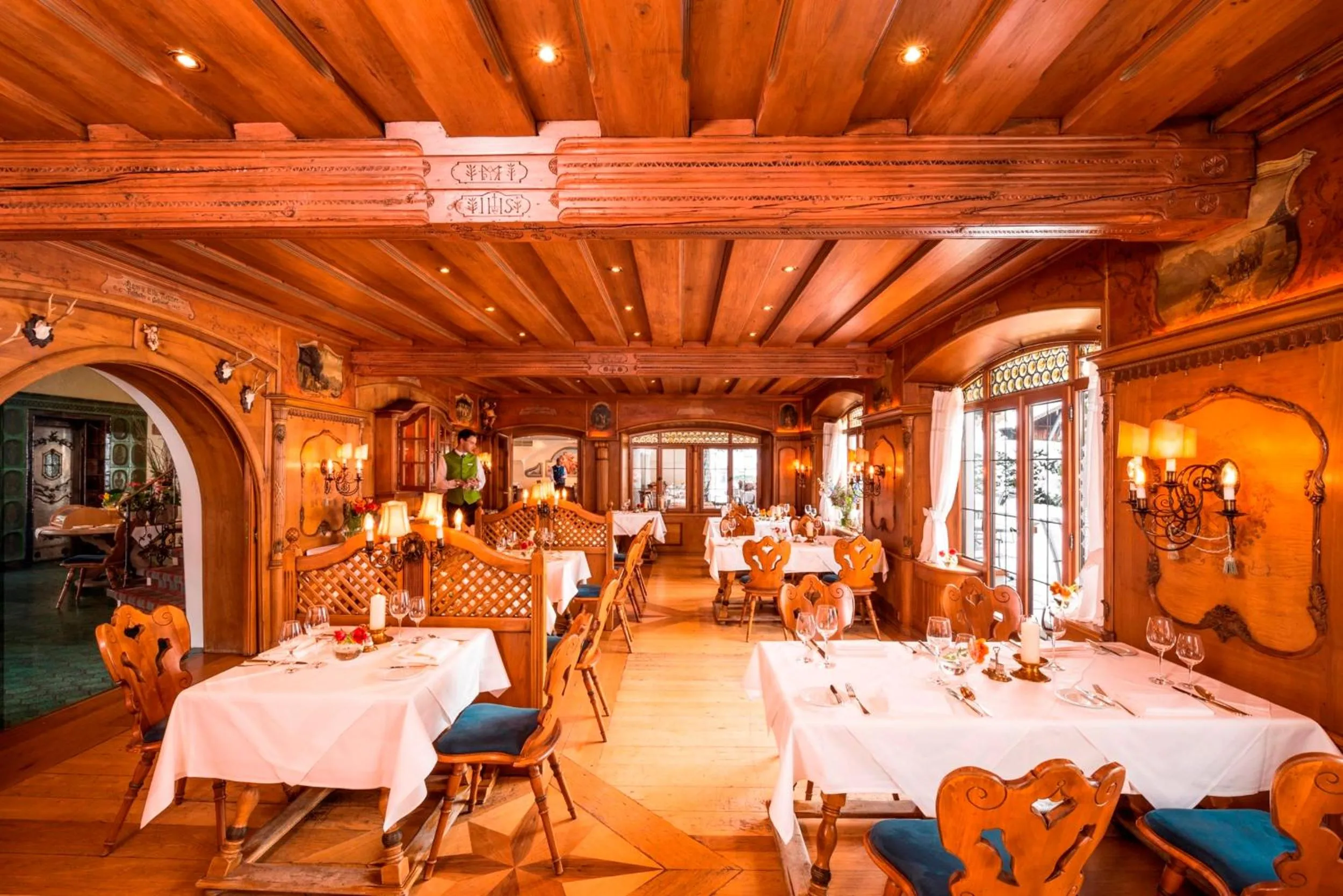 Restaurant/places to eat in Parkhotel Wallgau 4 Sterne Superior Alpenjuwel mit Spa Genuss, Golf & Wellness in der Karwendel-Region Tradition trifft Eleganz im stilvollen Rückzugsort