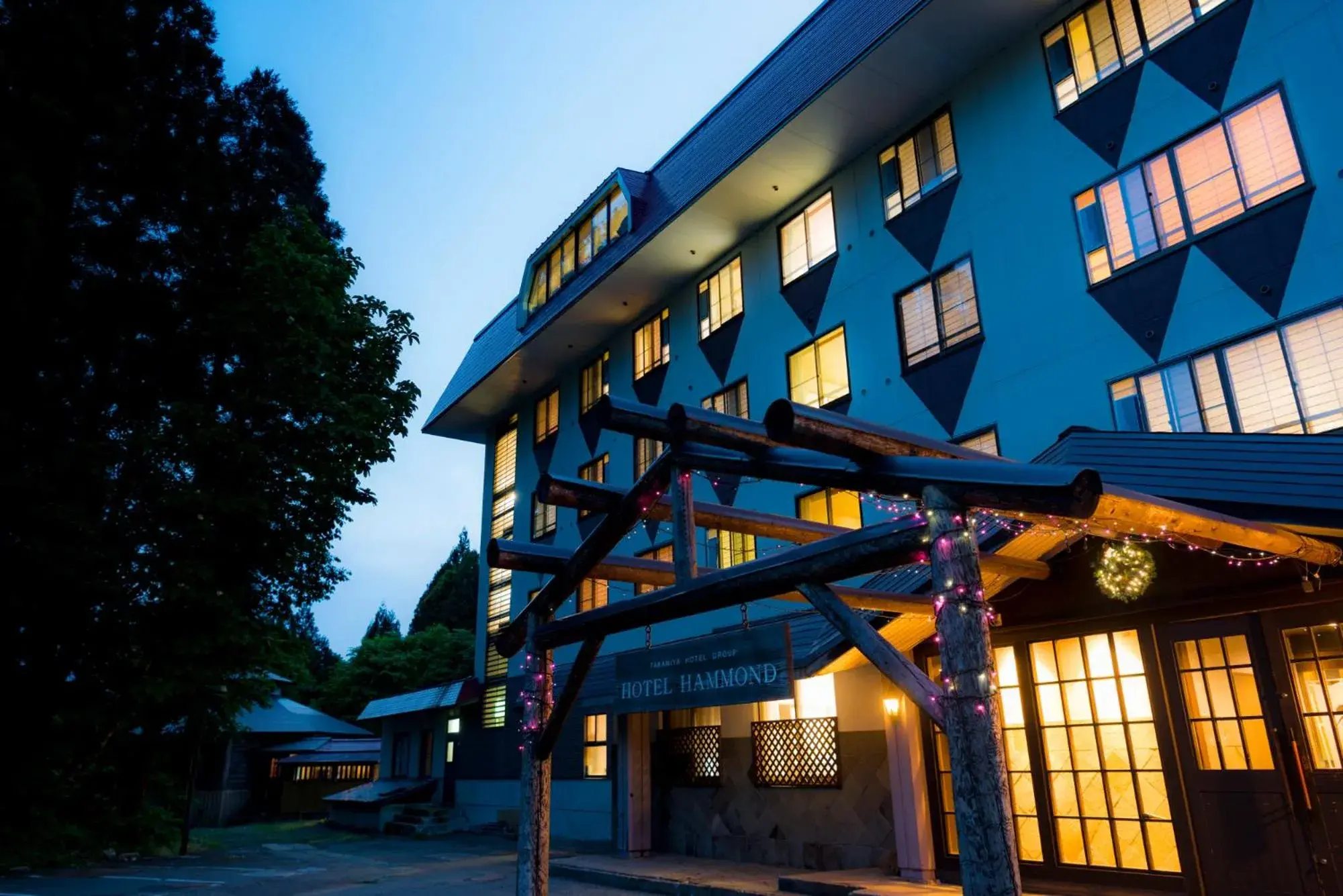 Facade/entrance in Takamiya Hotel Hammond Facade/entrance in Takamiya Hotel Hammond