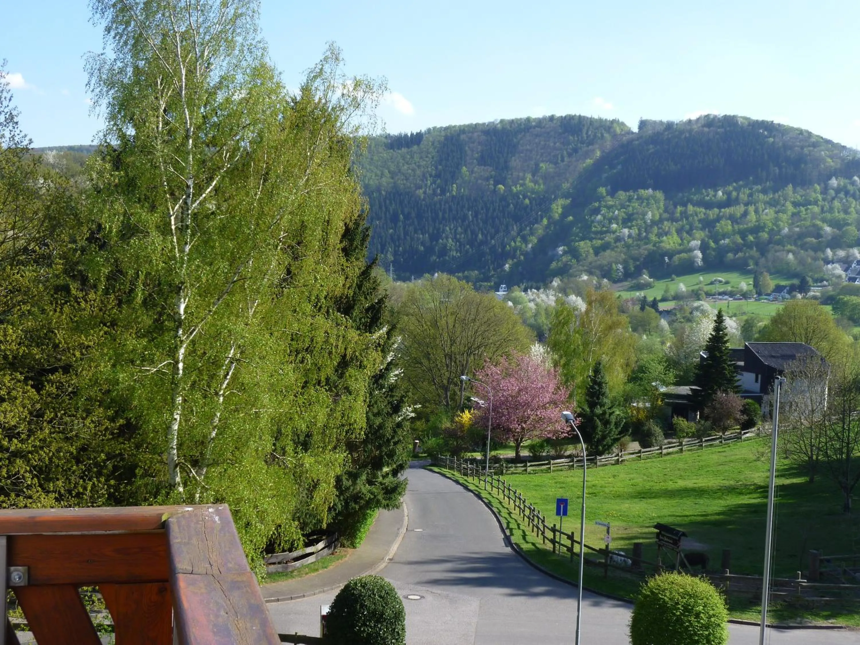 Bird's eye view in Pension Haus Diefenbach