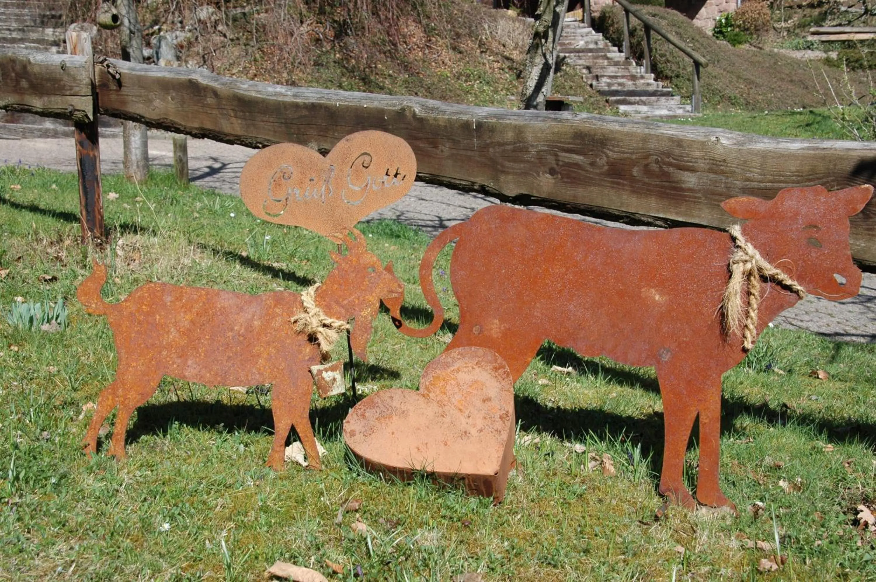 Garden in Pension Haus Diefenbach