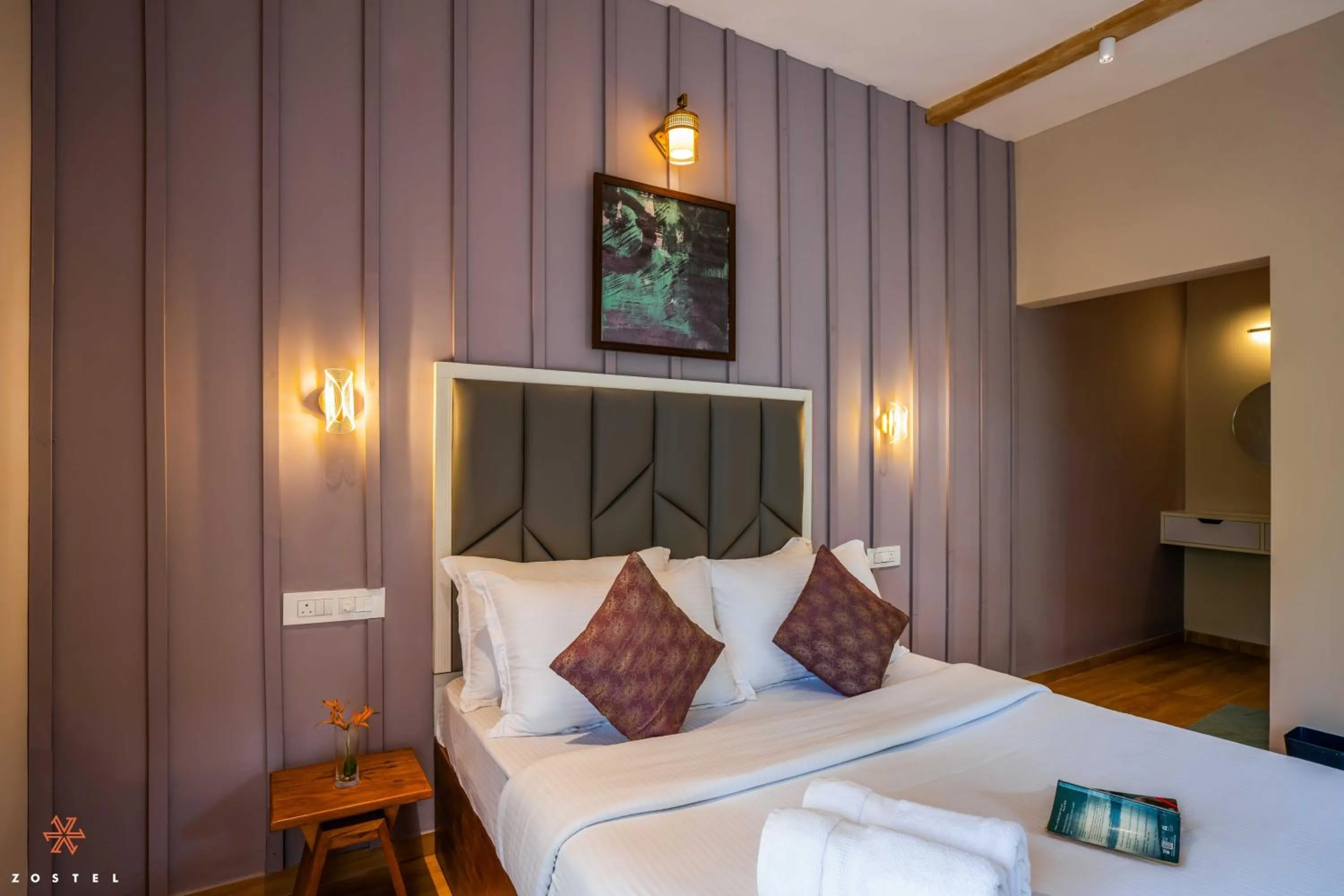 Bed in Zostel Coorg, Madikeri