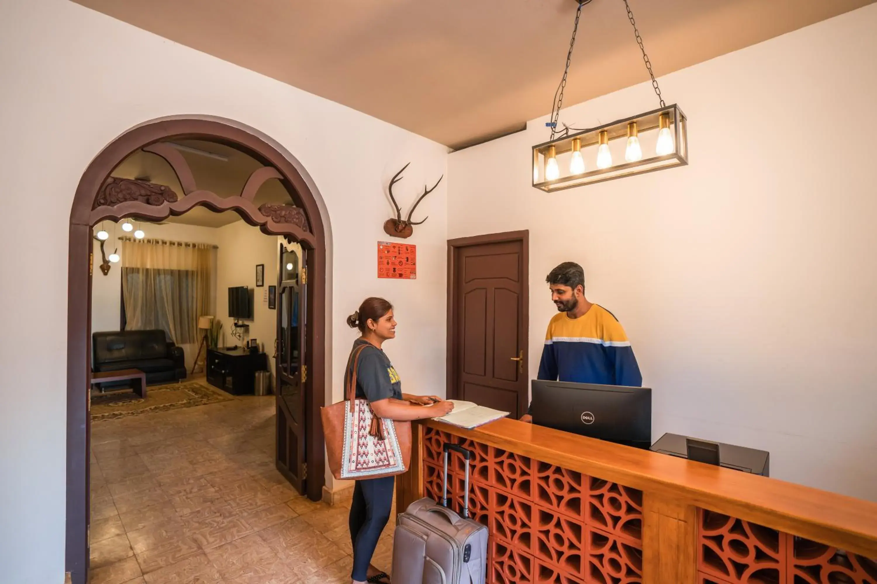 Living room in Zostel Coorg, Madikeri Living room in Zostel Coorg, Madikeri