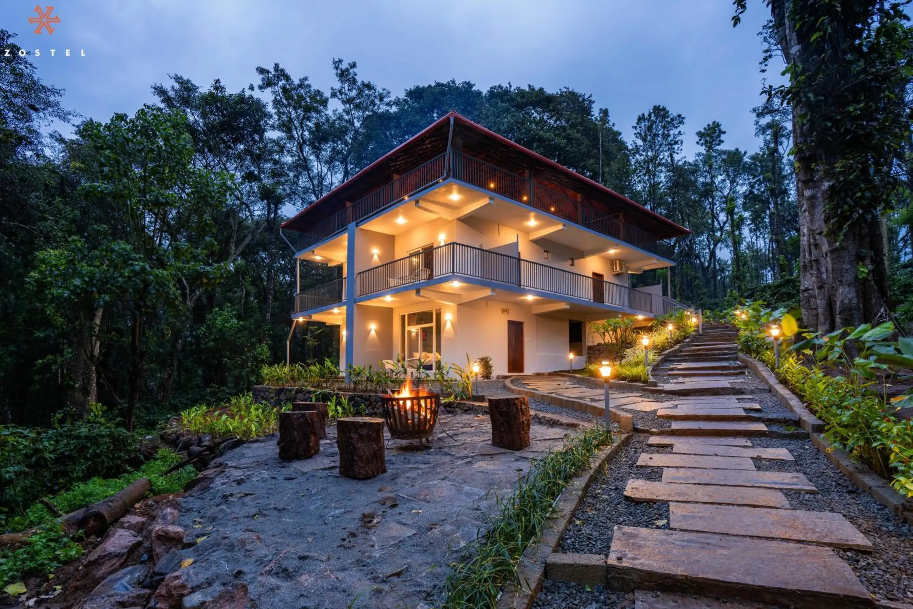Property building in Zostel Coorg, Madikeri Property building in Zostel Coorg, Madikeri