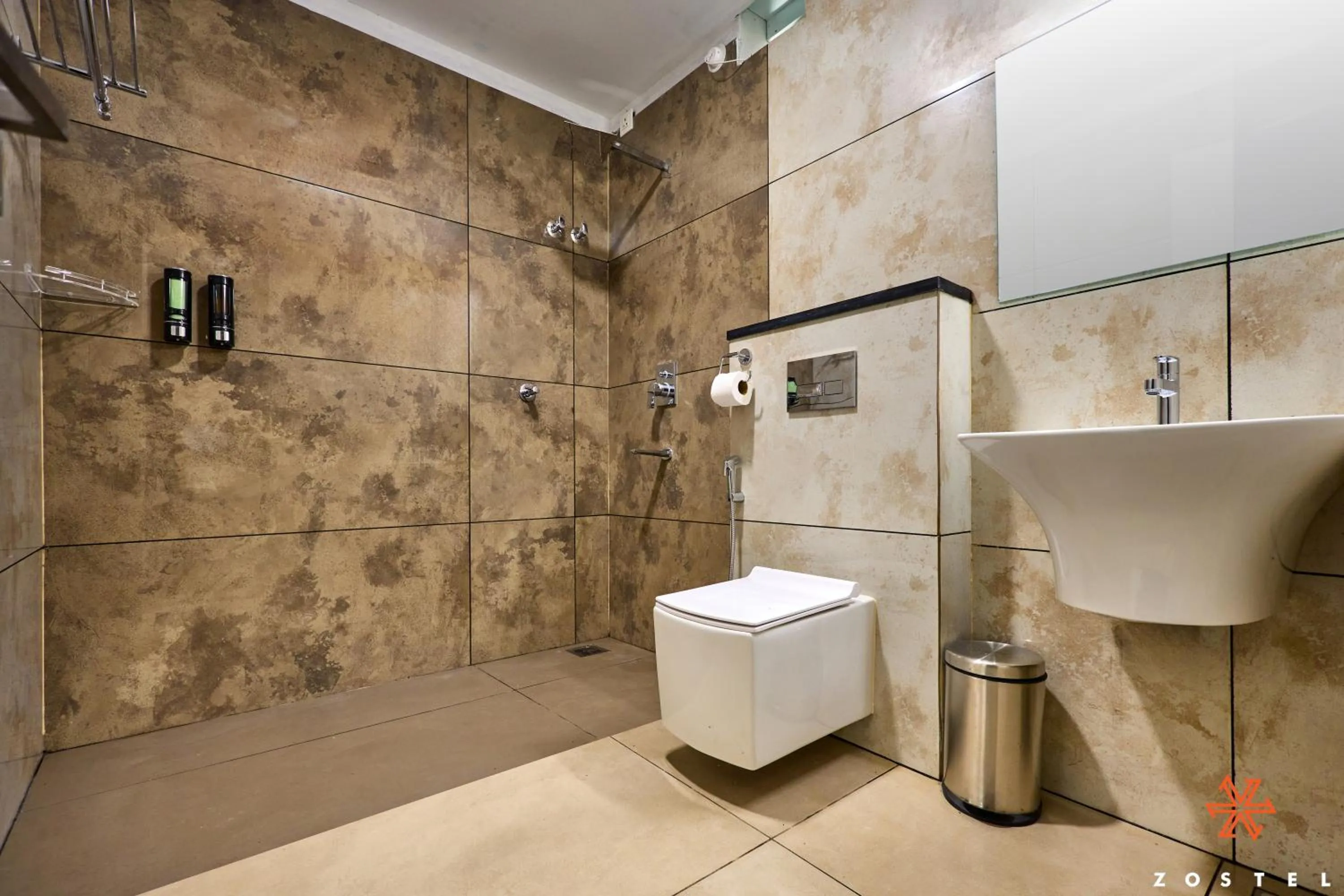 Bathroom in Zostel Coorg, Madikeri