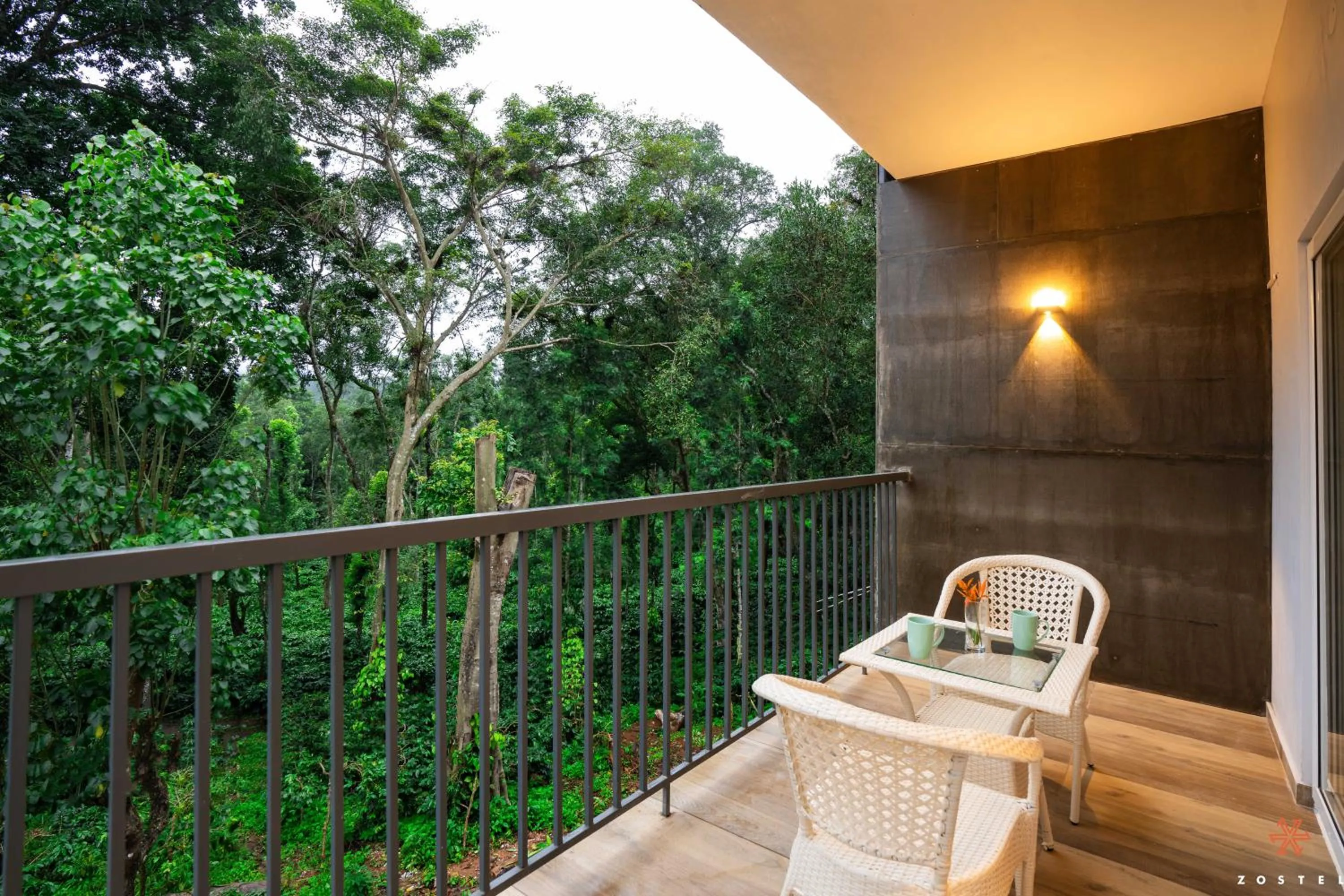 Balcony/Terrace in Zostel Coorg, Madikeri