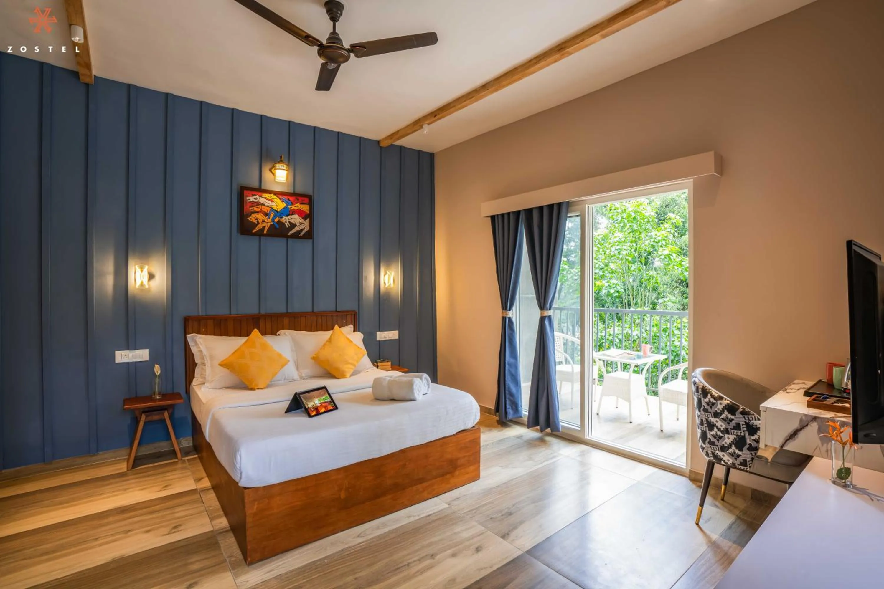 Bed in Zostel Coorg, Madikeri