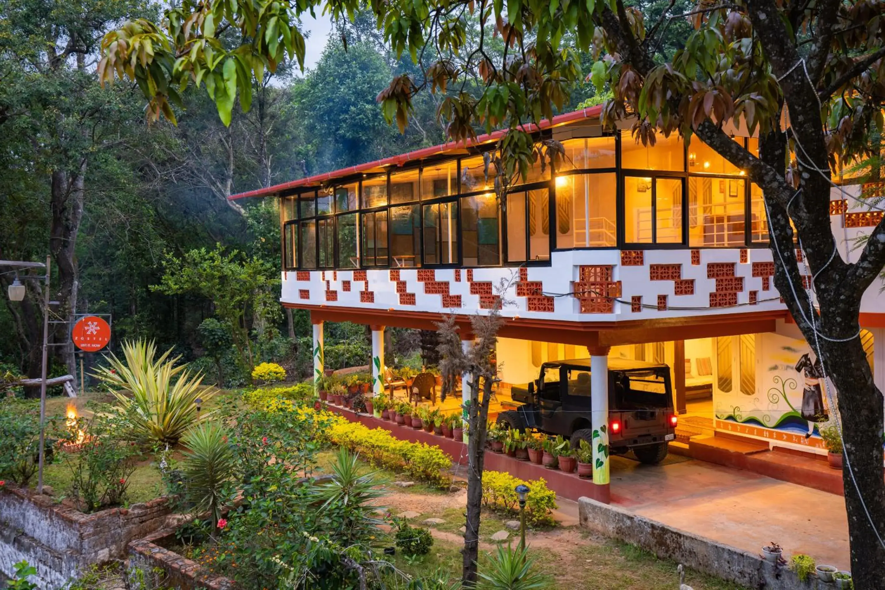 Property building in Zostel Coorg, Madikeri Property building in Zostel Coorg, Madikeri