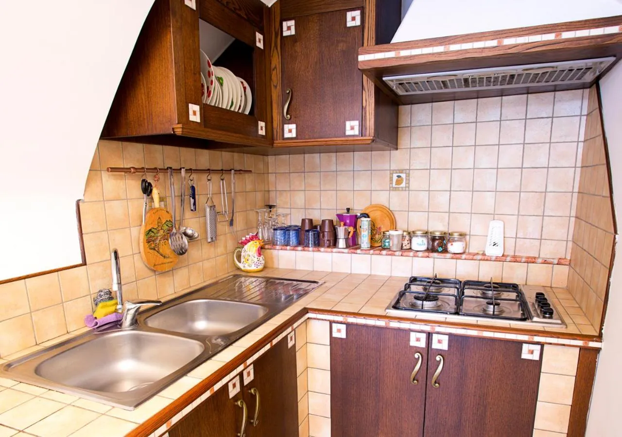Kitchen or kitchenette in Il Rifugio del Cuore