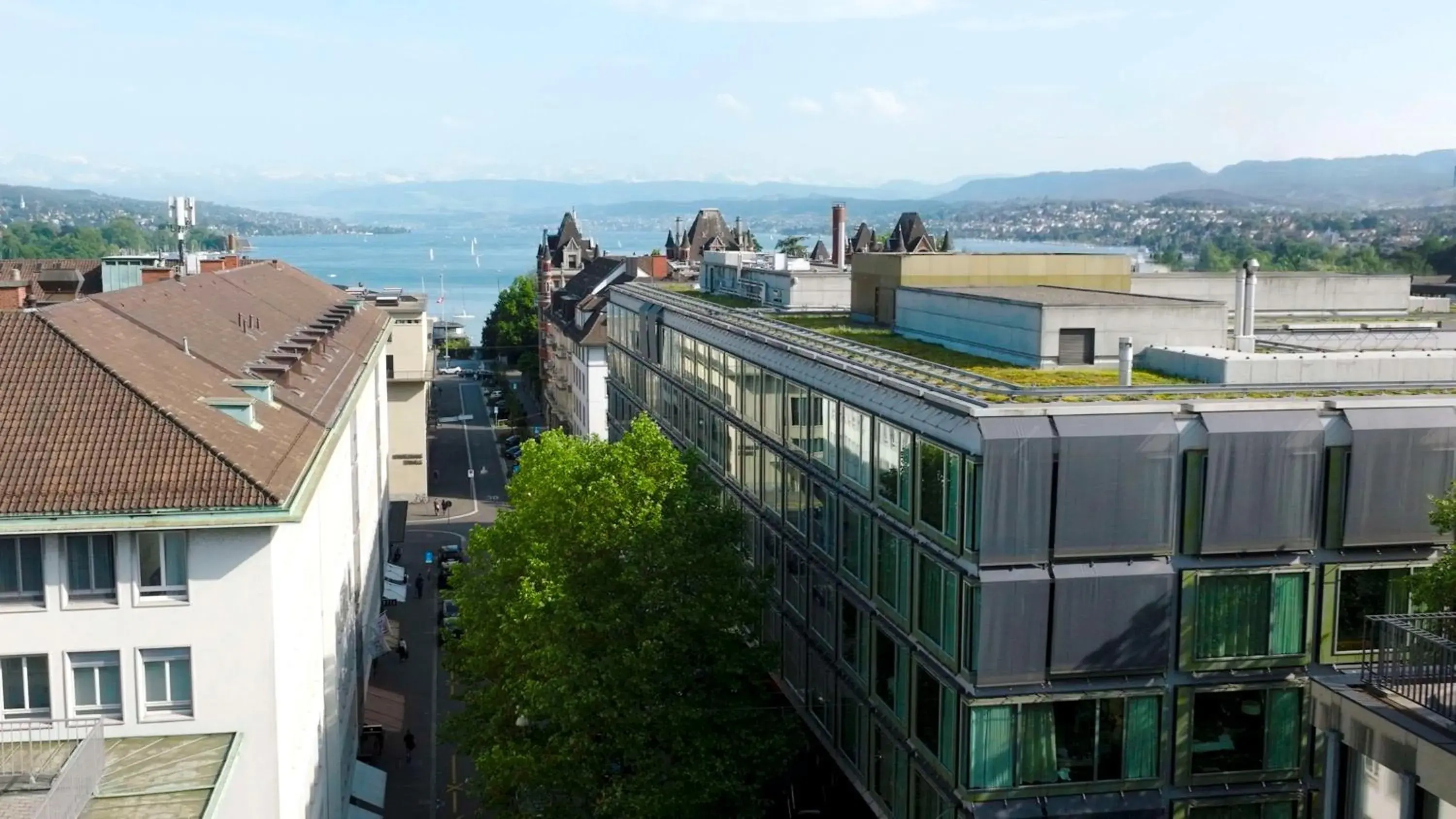 Property building in Park Hyatt Zurich – City Center Luxury Property building in Park Hyatt Zurich – City Center Luxury