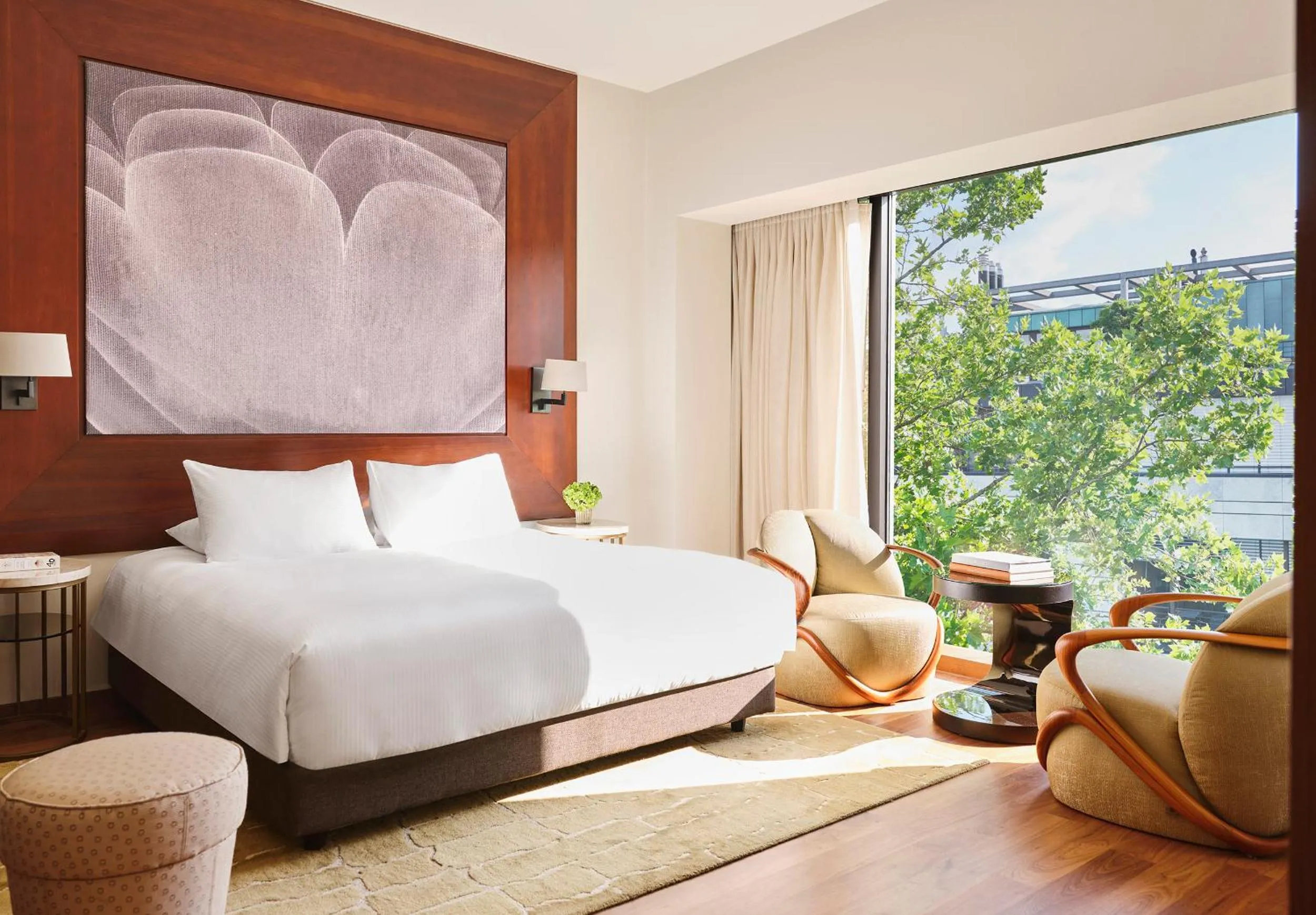 Bed in Park Hyatt Zurich – City Center Luxury