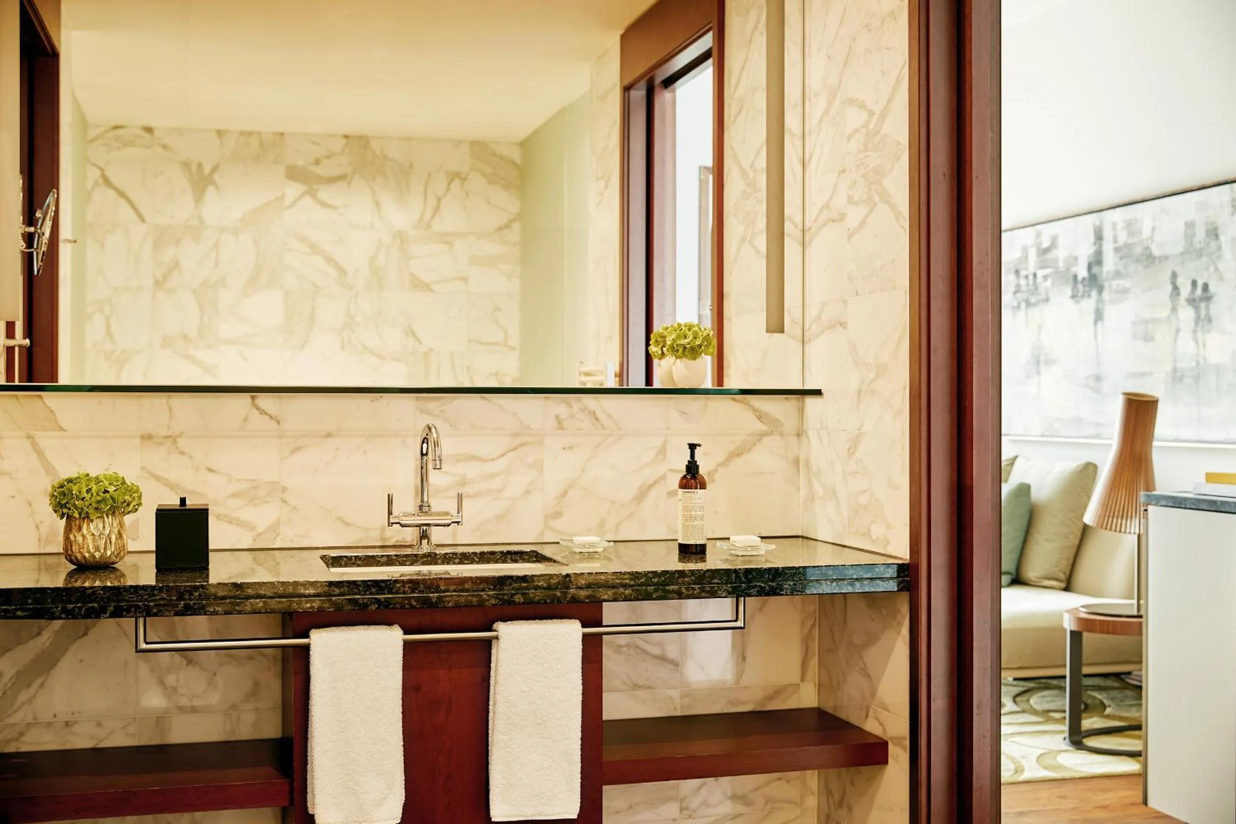 Bathroom in Park Hyatt Zurich – City Center Luxury