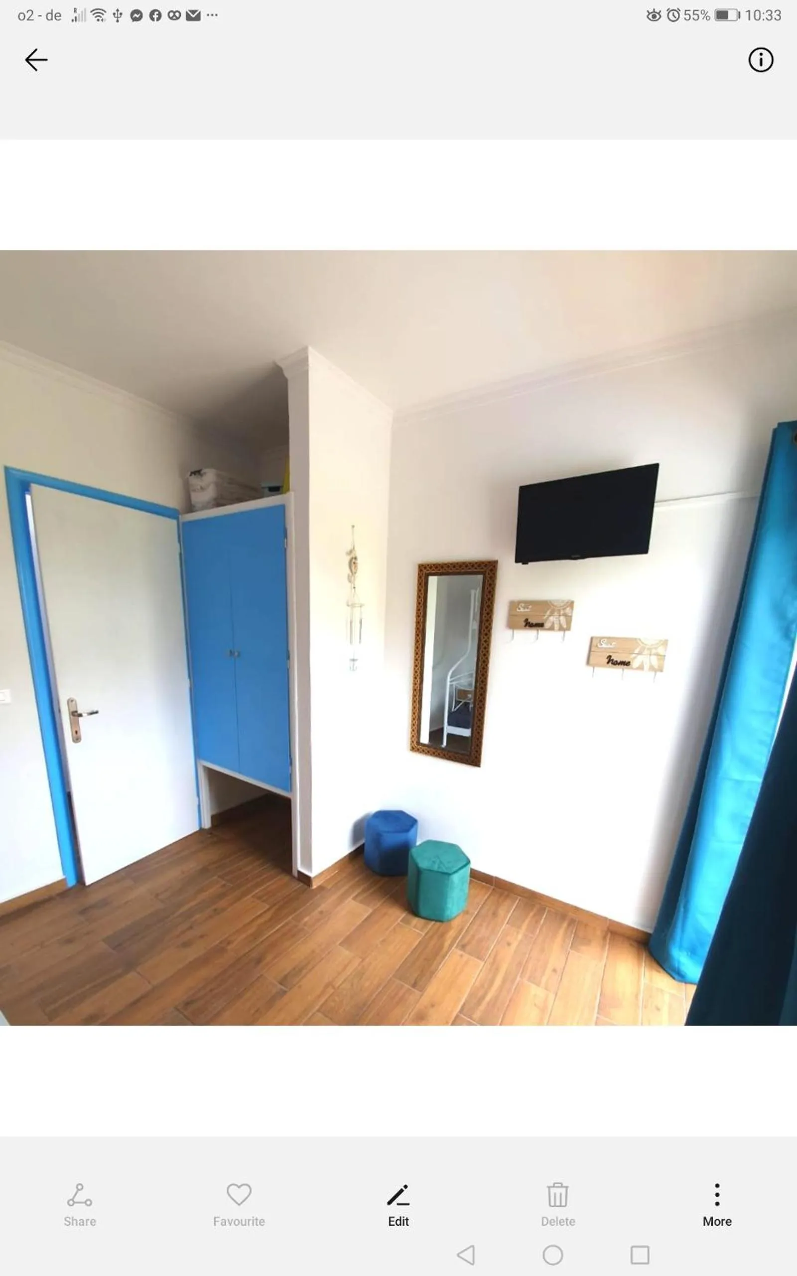 Bed in Kosinmyheart Apartment 11 & Studio10