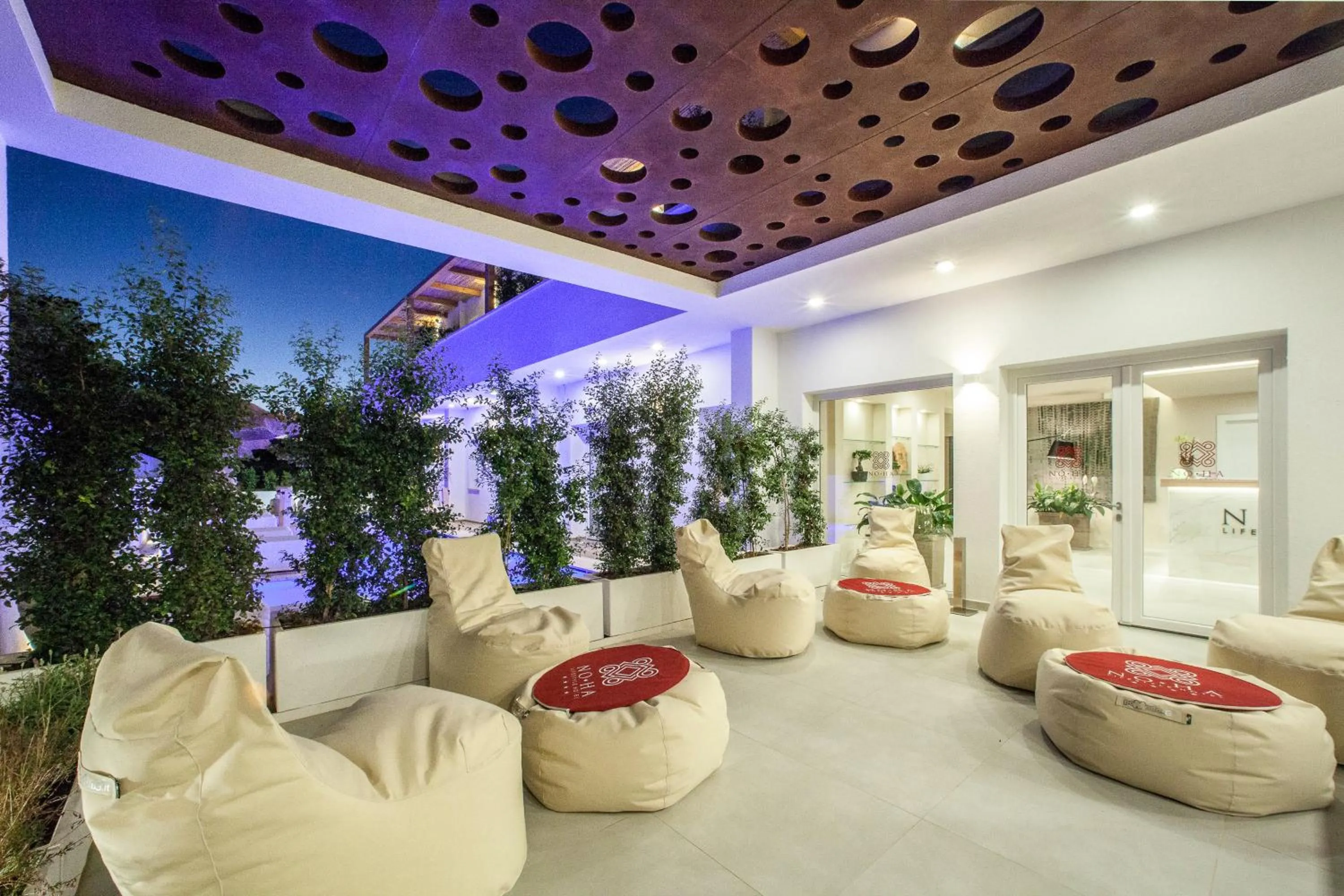 Patio in NOHA Lifestyle Hotel - Adults Only