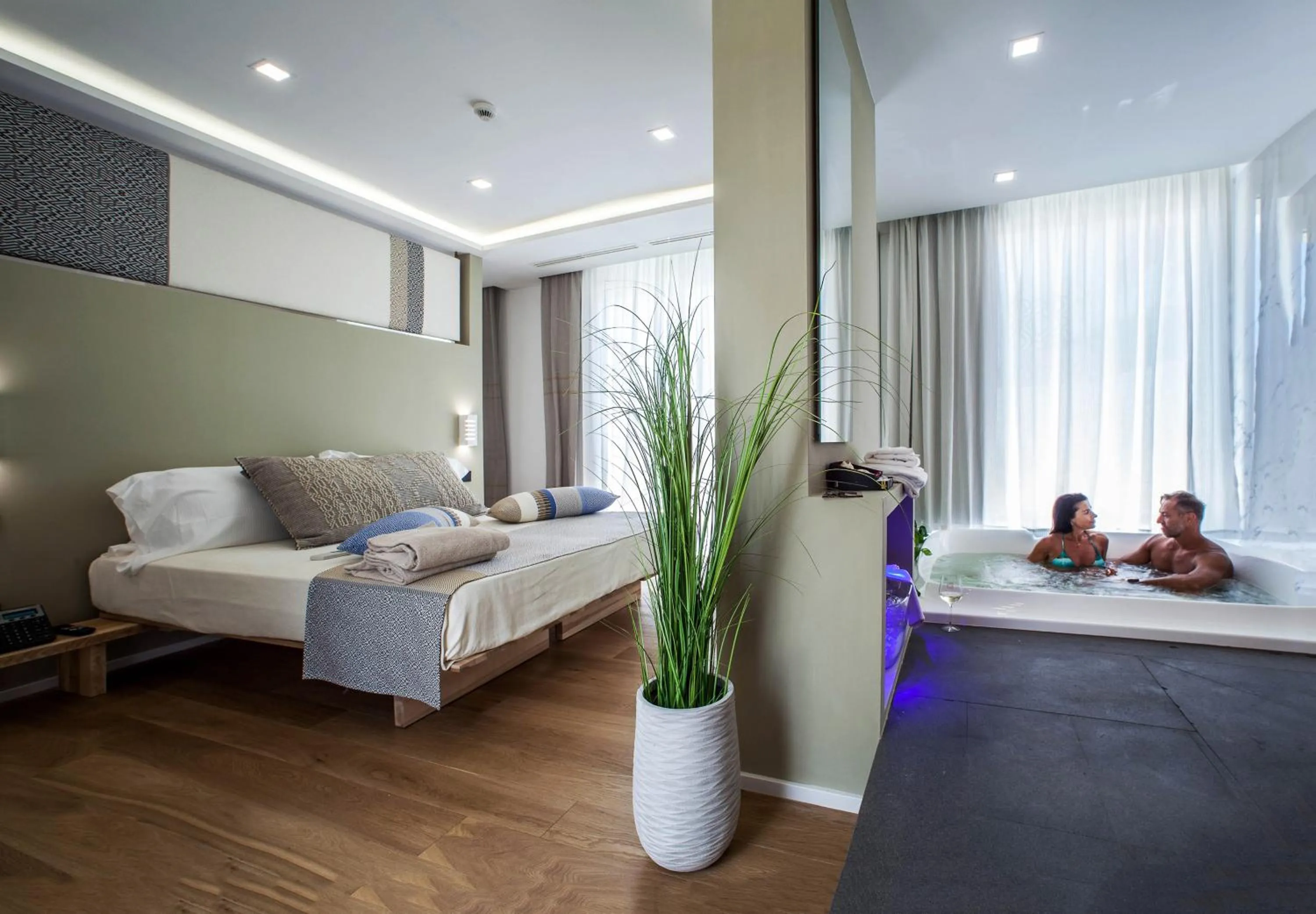 Bed in NOHA Lifestyle Hotel - Adults Only