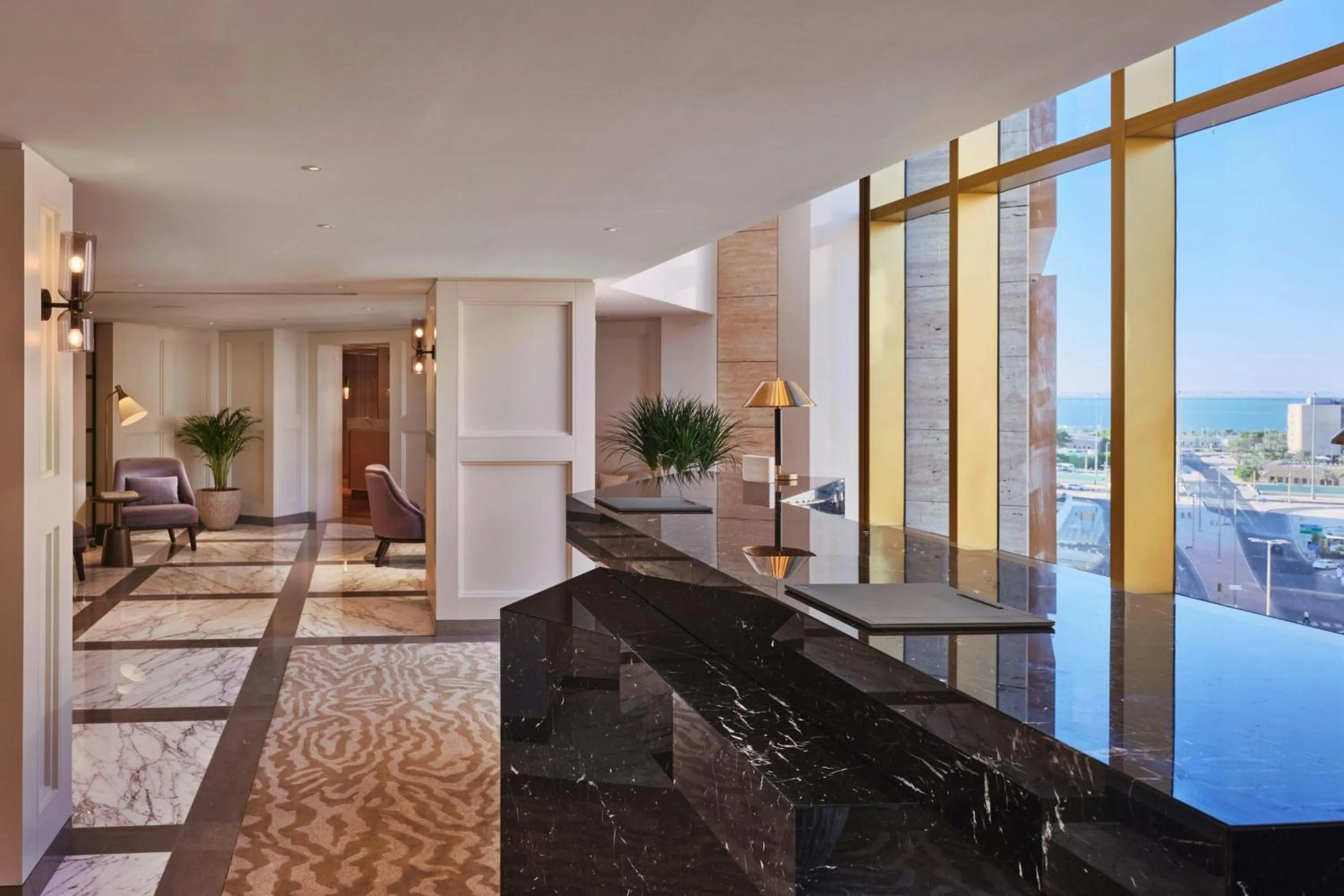 Lobby or reception in JW Marriott Hotel Kuwait