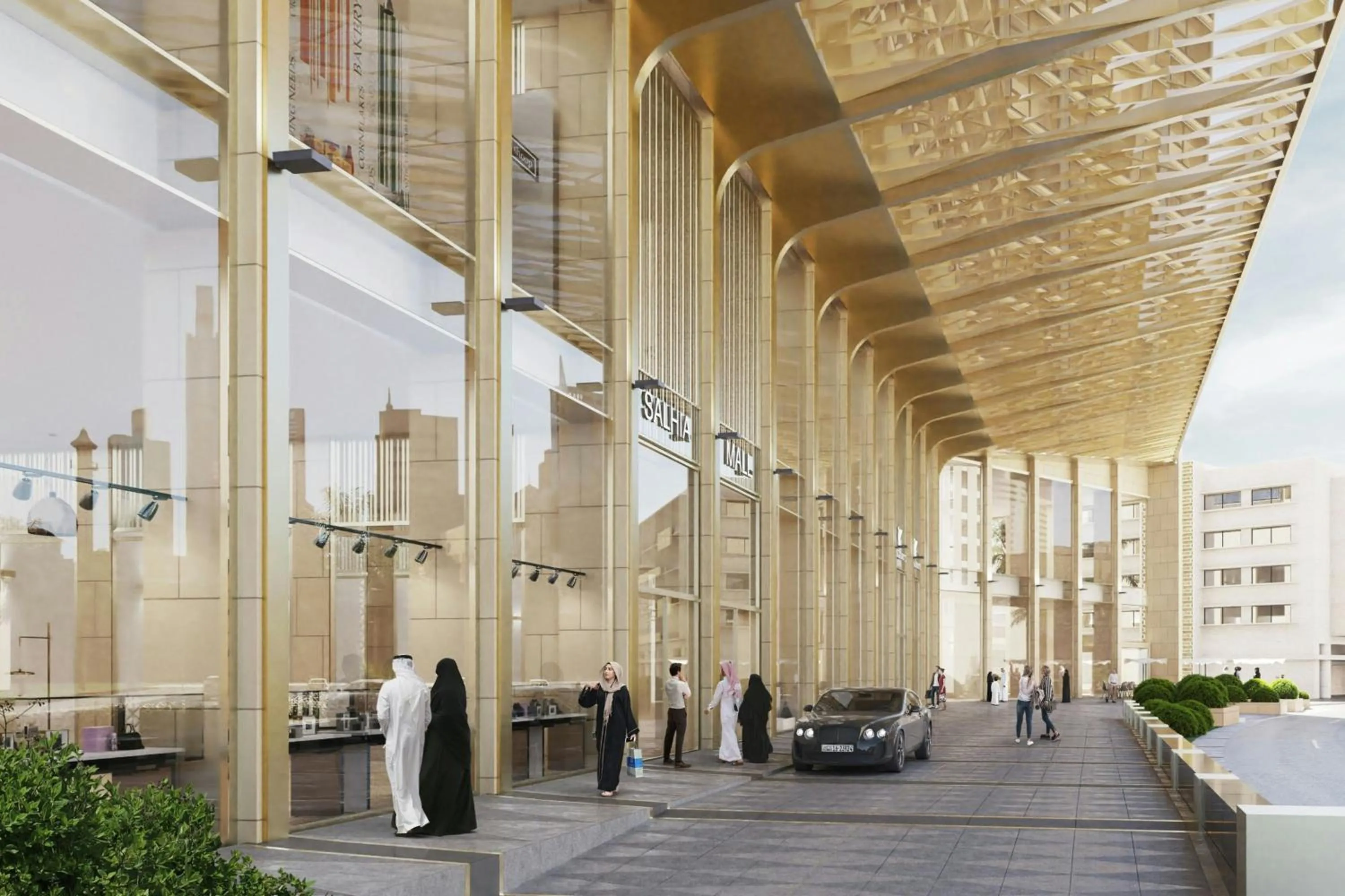 Property building in JW Marriott Hotel Kuwait