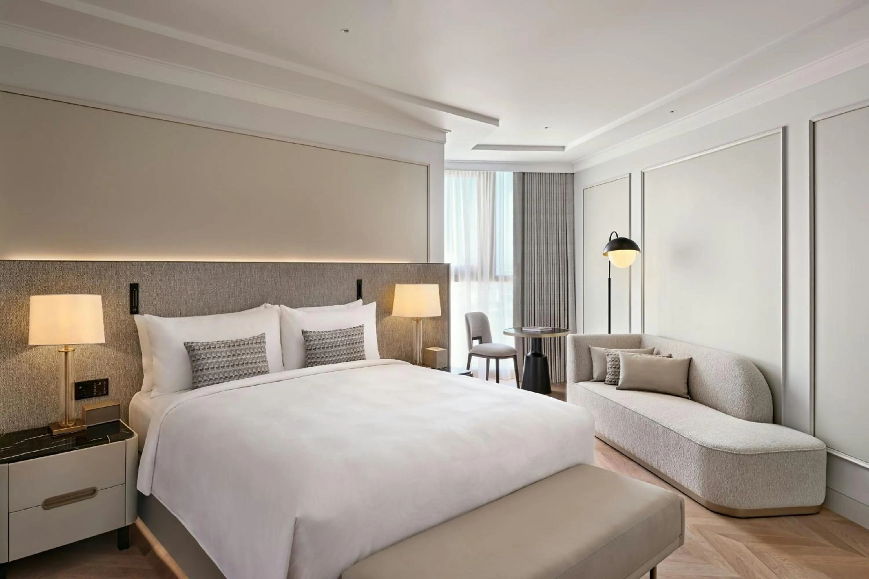 Photo of the whole room, Bed in JW Marriott Hotel Kuwait