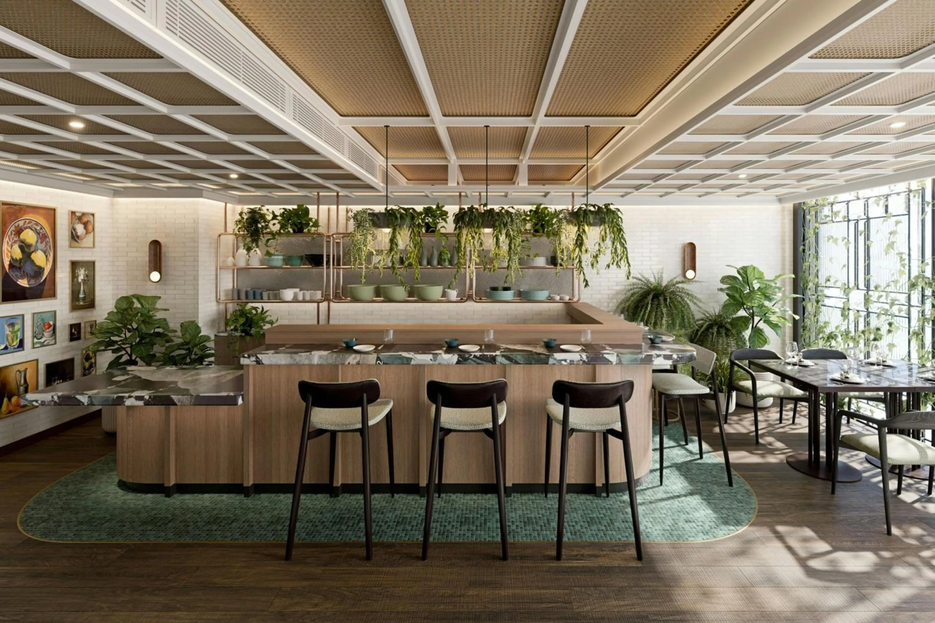 Restaurant/places to eat in JW Marriott Hotel Kuwait