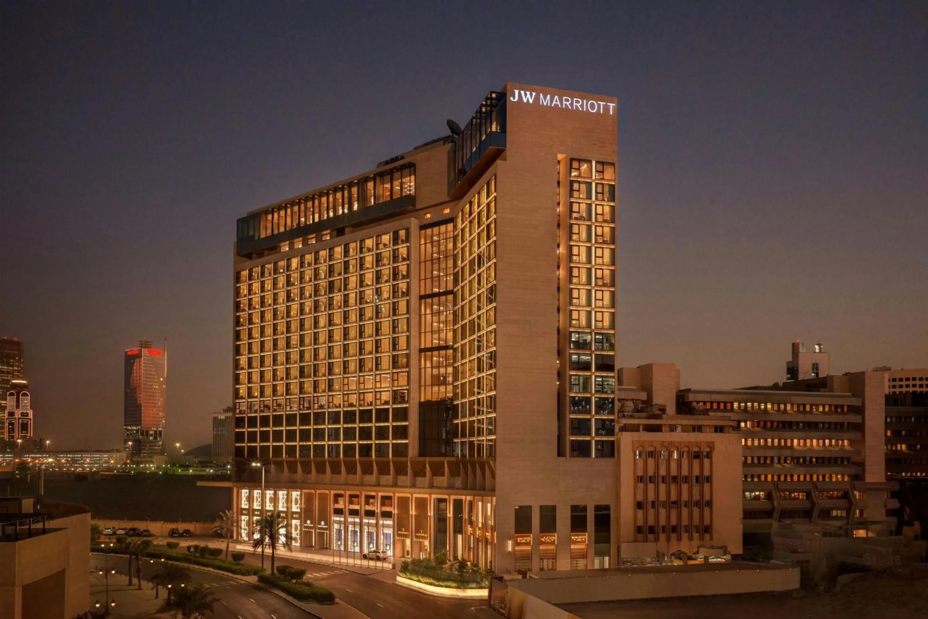 Property building in JW Marriott Hotel Kuwait
