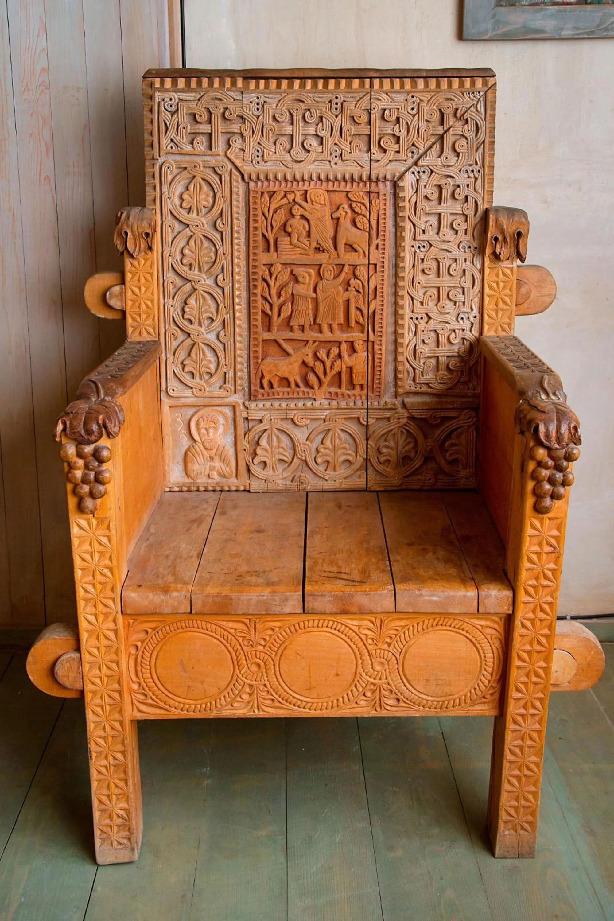 Decorative detail in Artists Residence in Tbilisi
