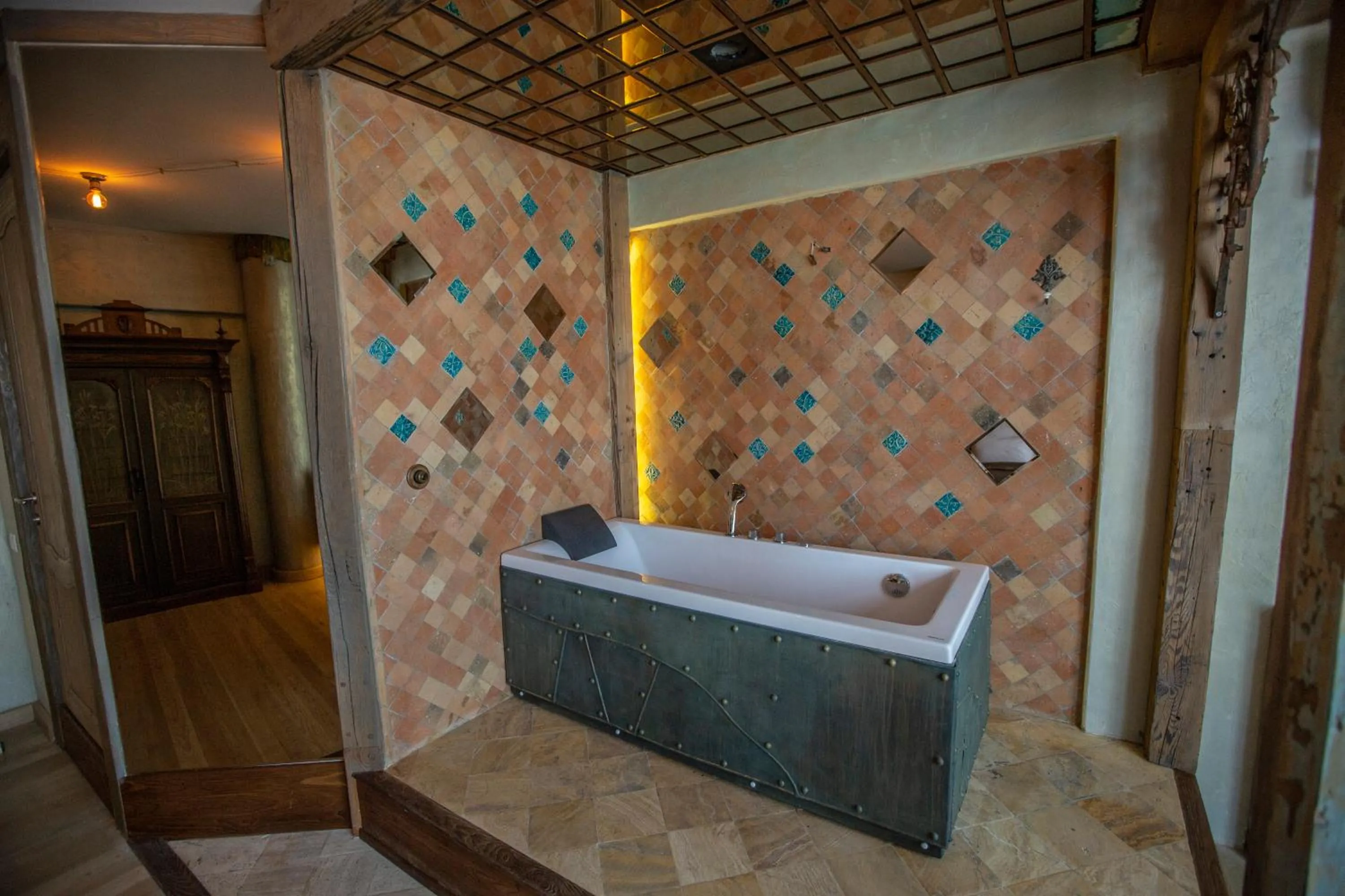 Bathroom in Artists Residence in Tbilisi