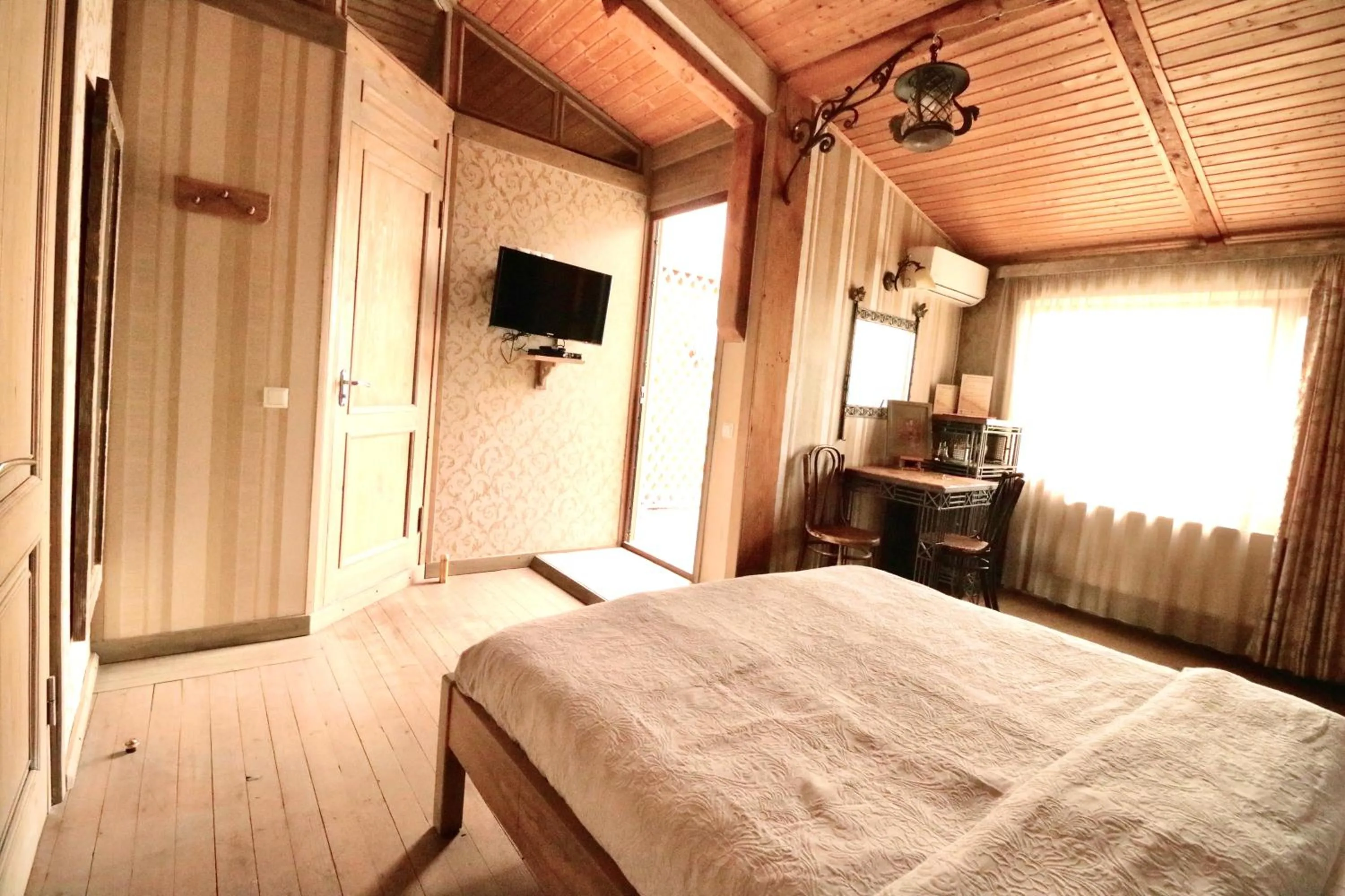 Bed in Artists Residence in Tbilisi