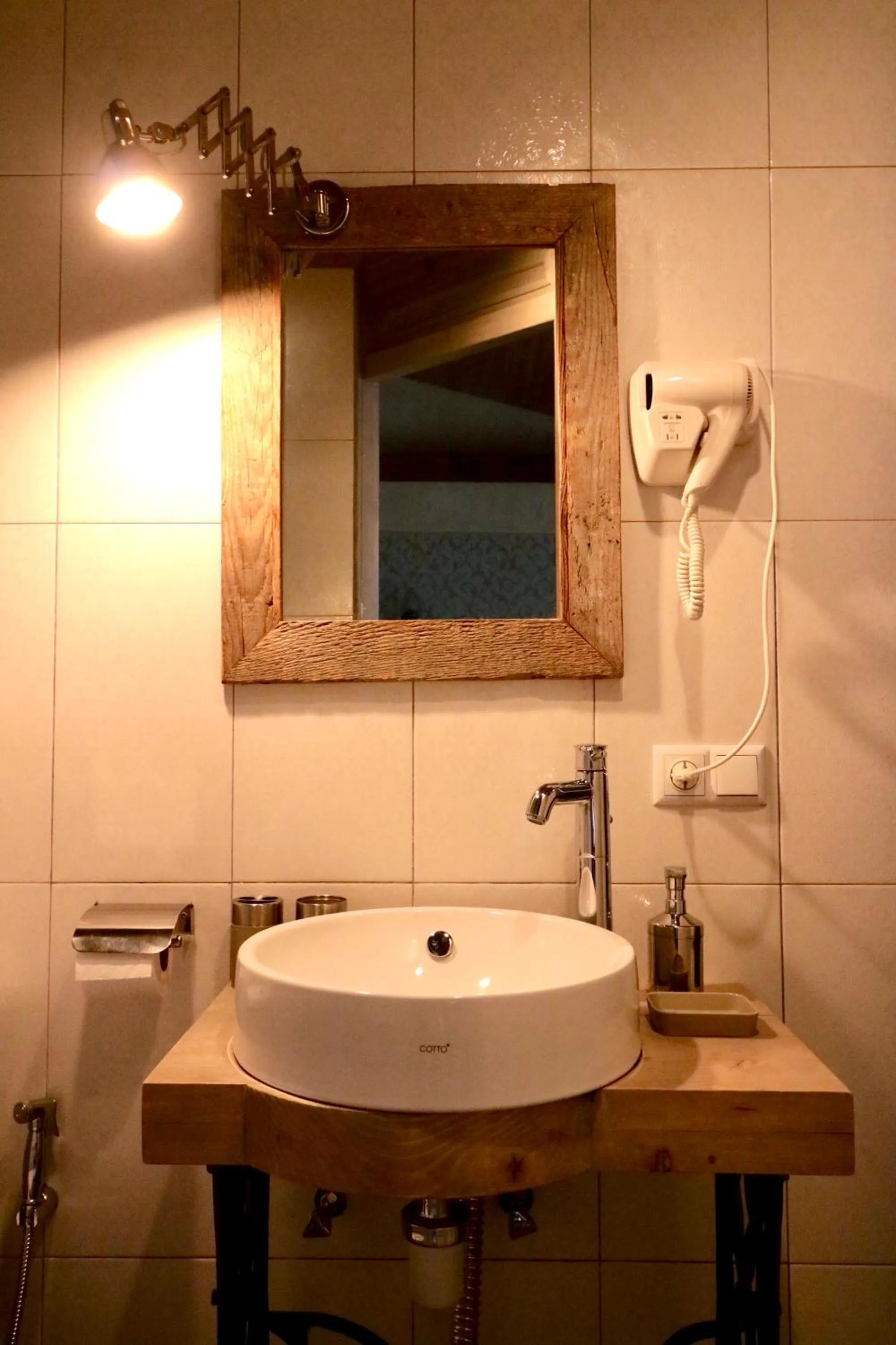Bathroom in Artists Residence in Tbilisi