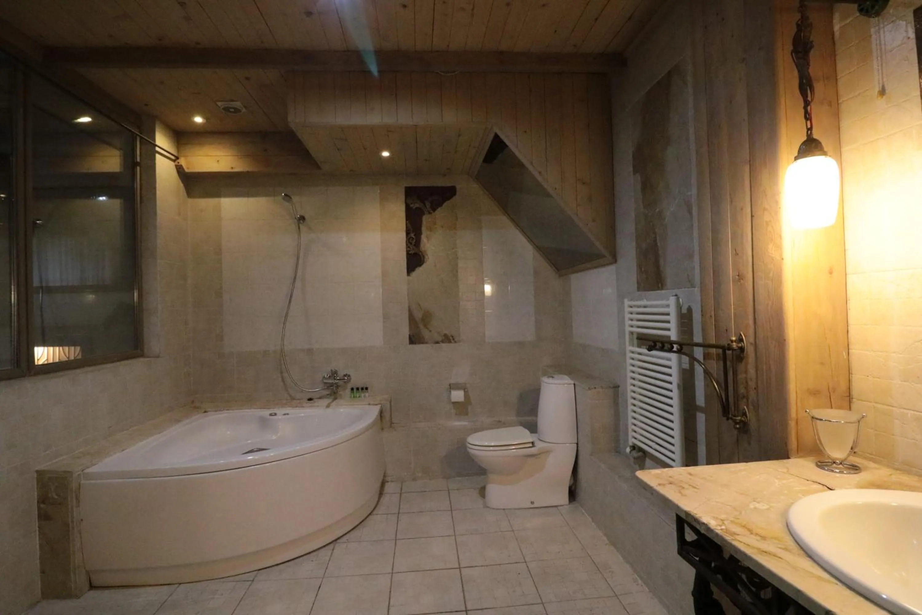 Bathroom in Artists Residence in Tbilisi