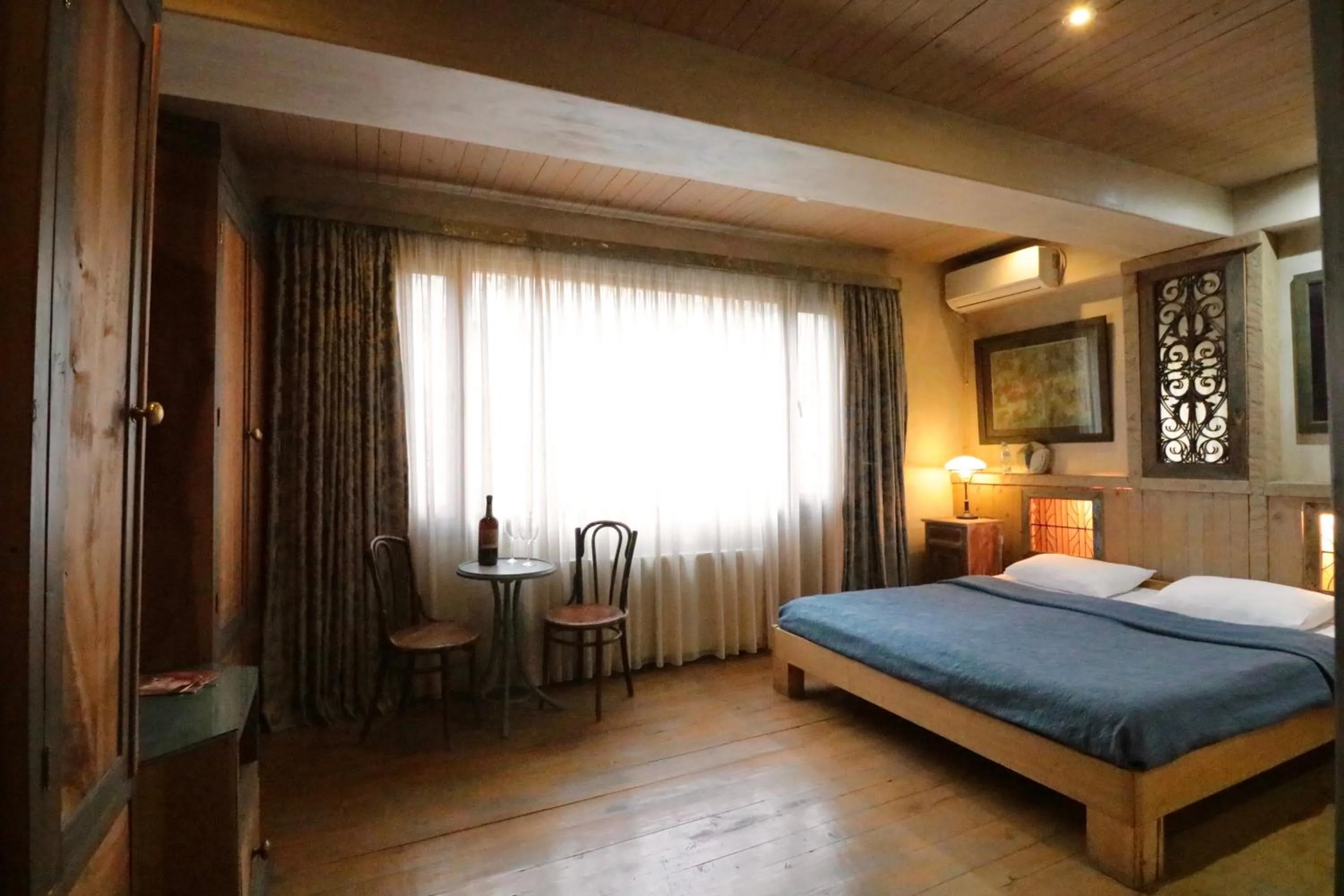 Bed in Artists Residence in Tbilisi