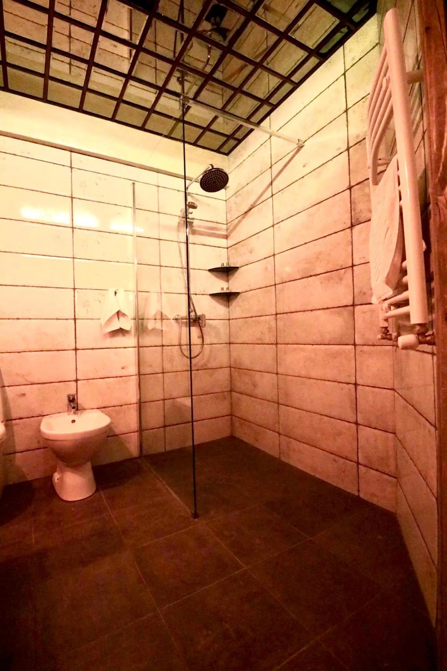 Shower in Artists Residence in Tbilisi