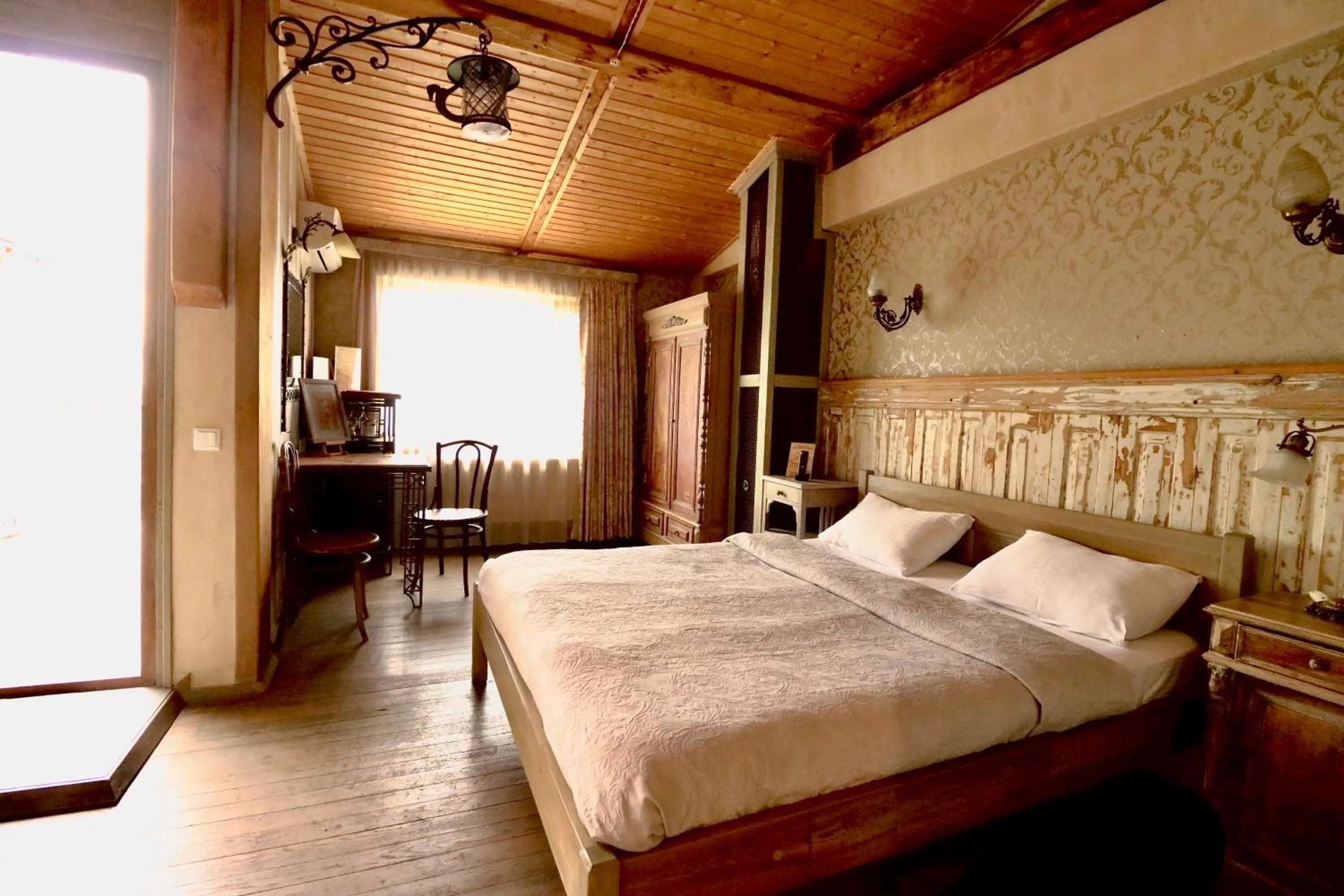 Bed in Artists Residence in Tbilisi