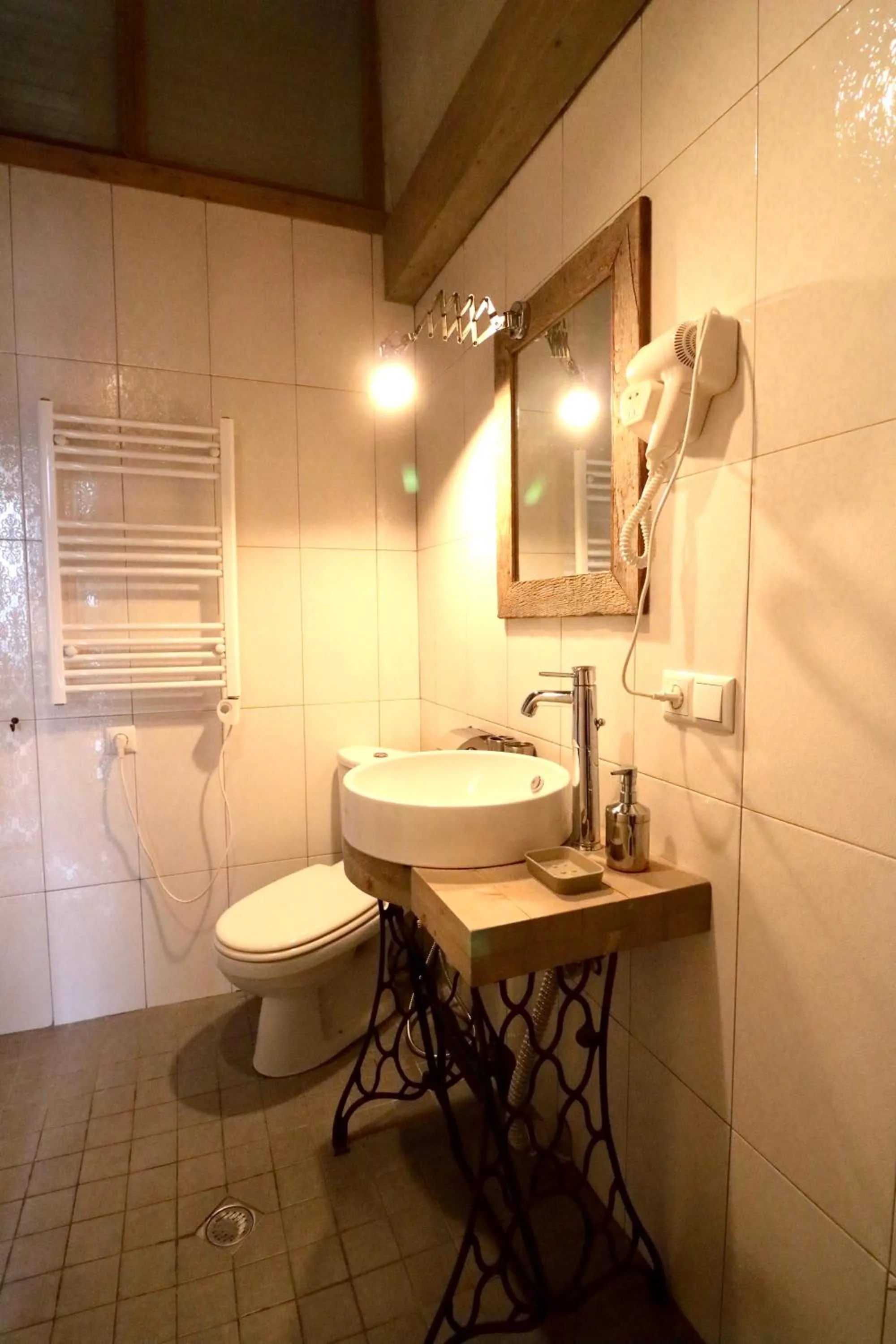 Toilet in Artists Residence in Tbilisi