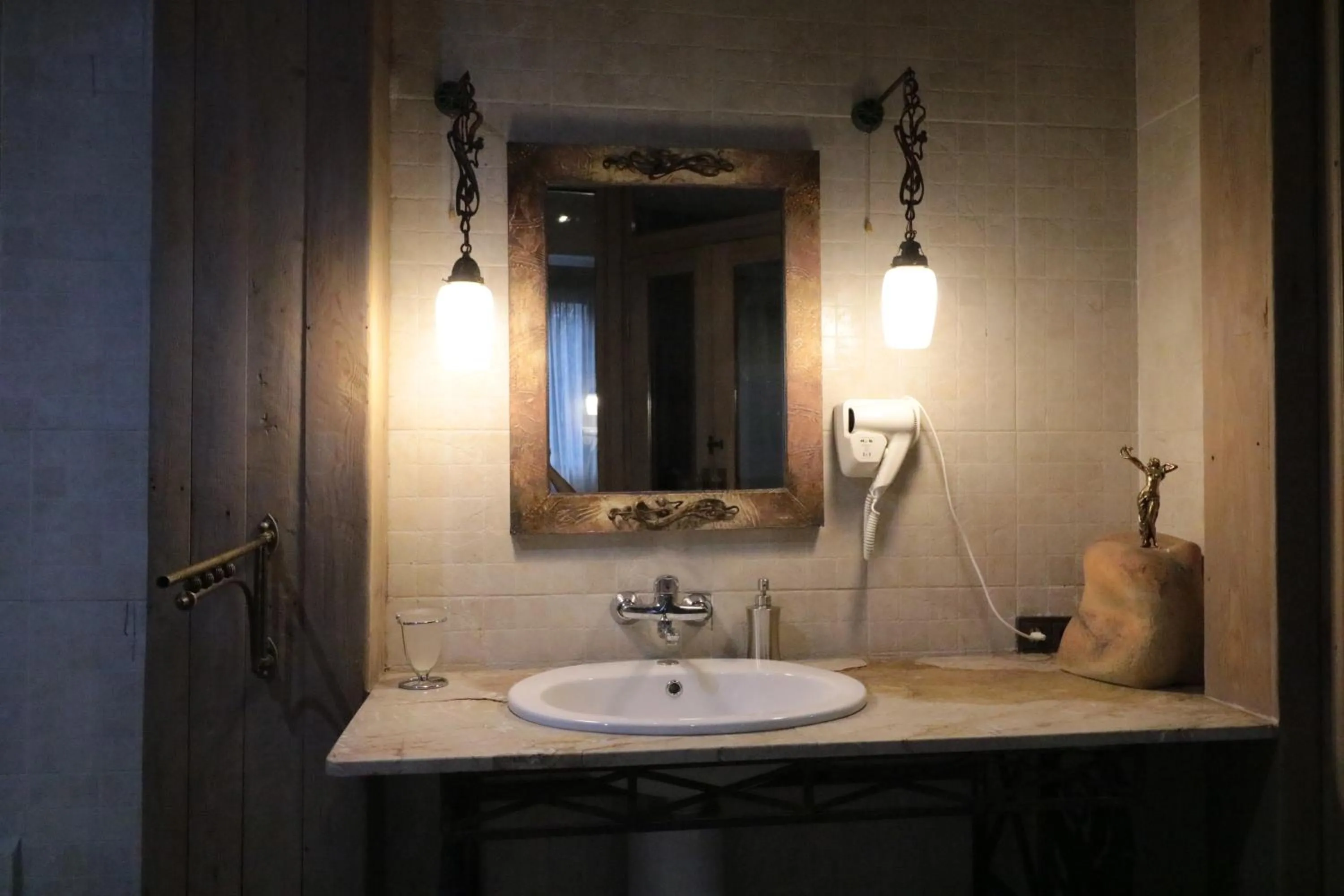 Bathroom in Artists Residence in Tbilisi