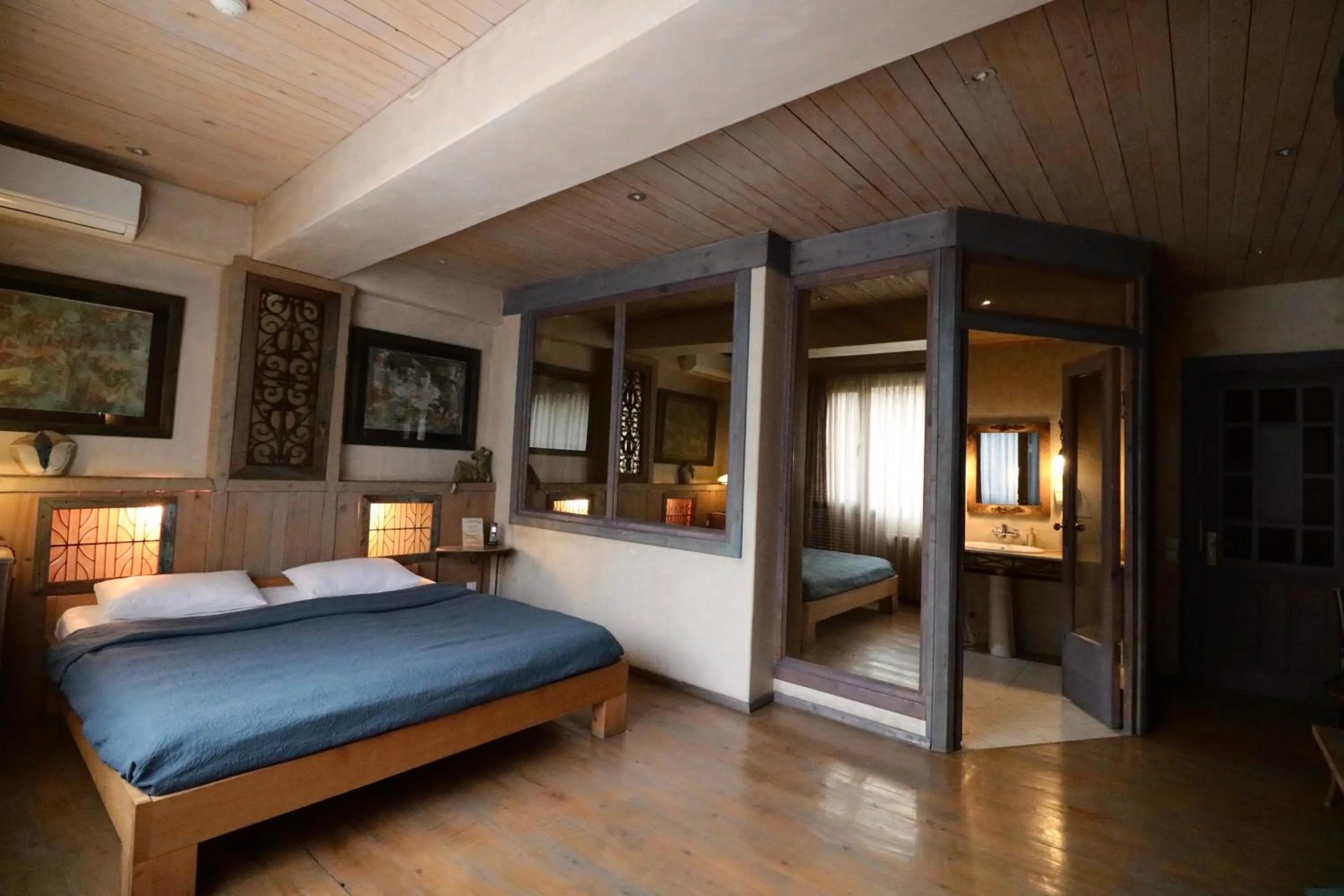Bed in Artists Residence in Tbilisi