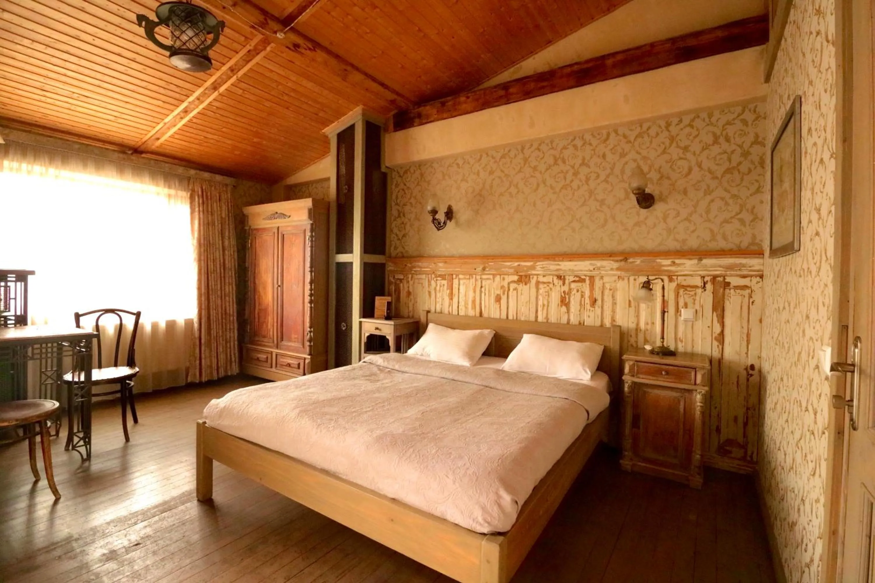 Bed in Artists Residence in Tbilisi