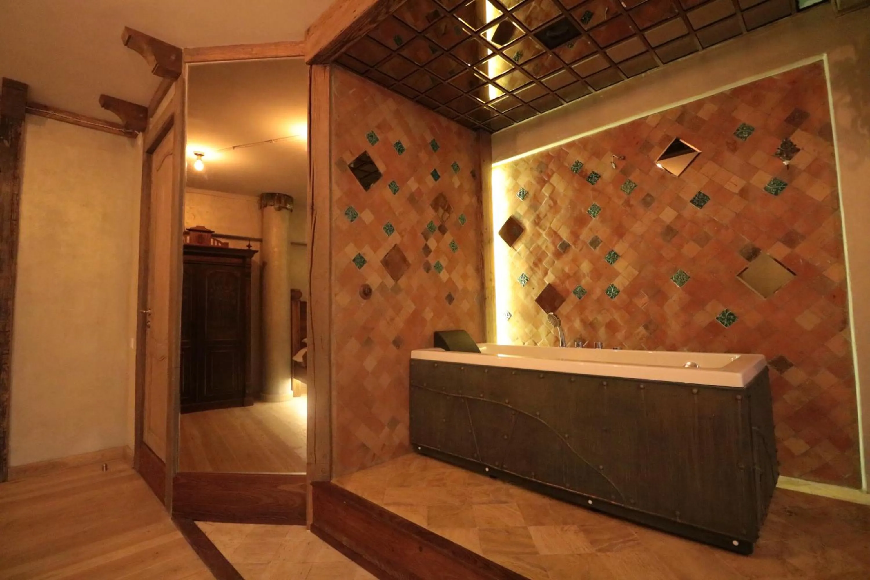 Bathroom in Artists Residence in Tbilisi