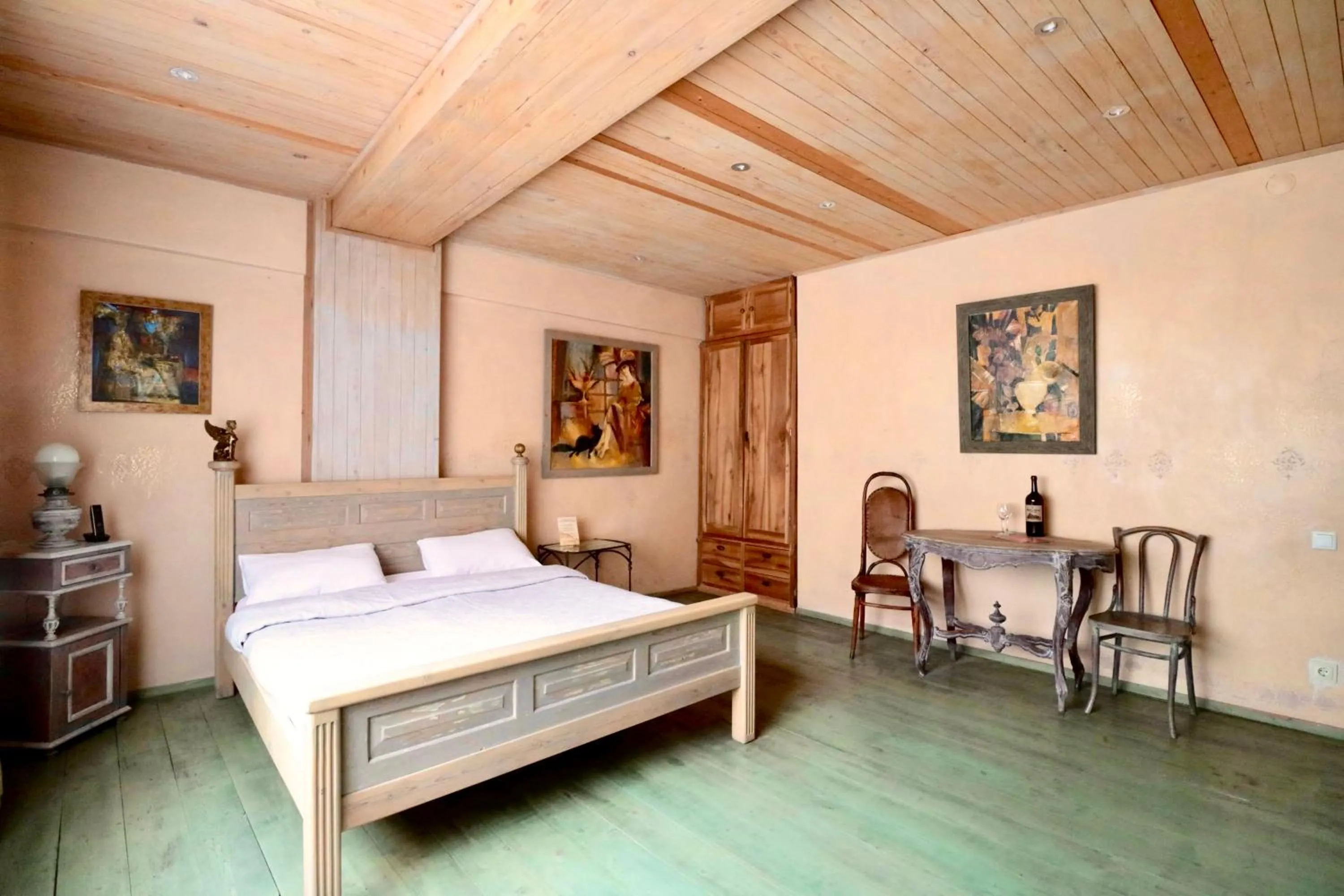 Photo of the whole room in Artists Residence in Tbilisi