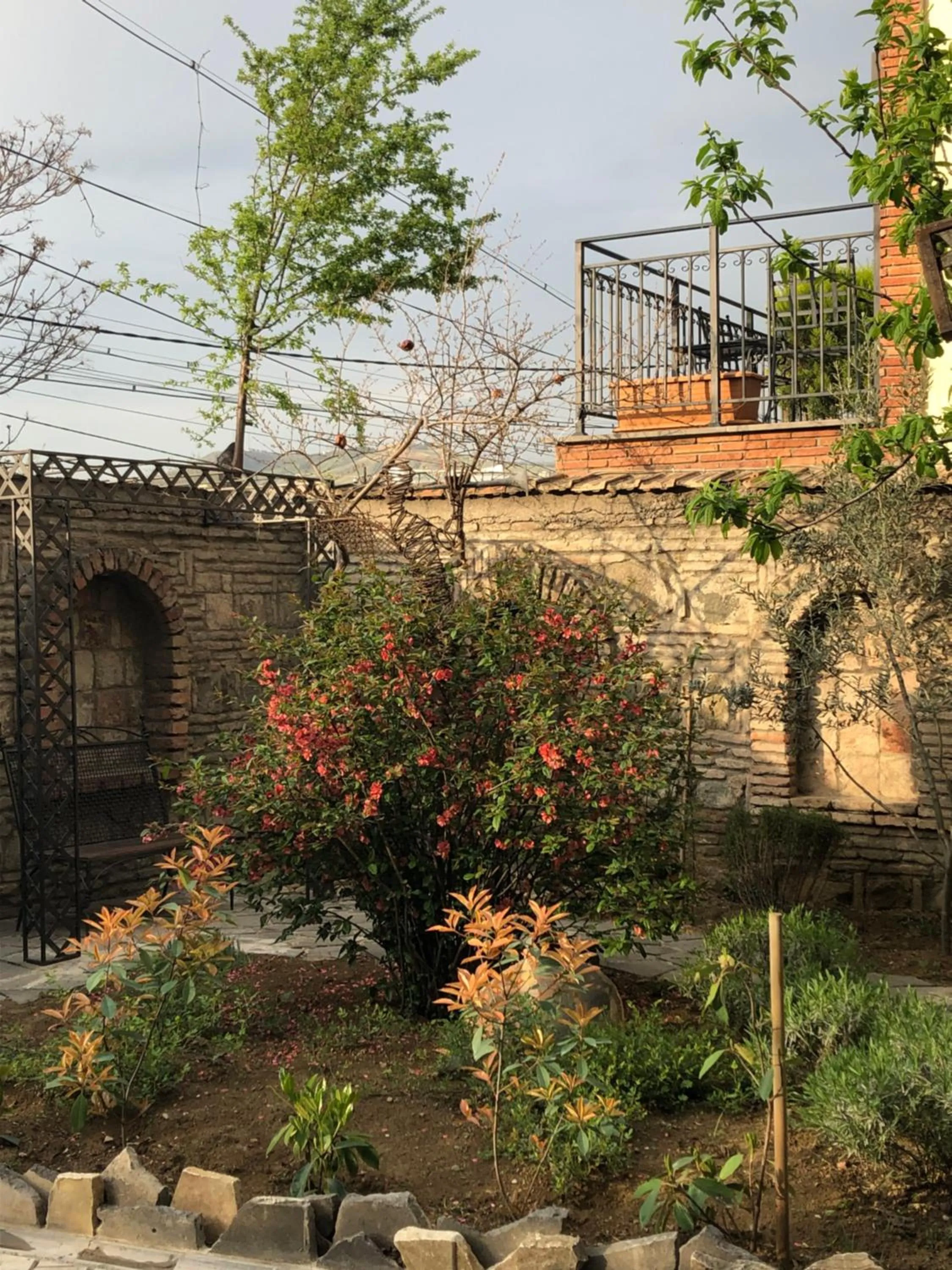 Patio in Artists Residence in Tbilisi