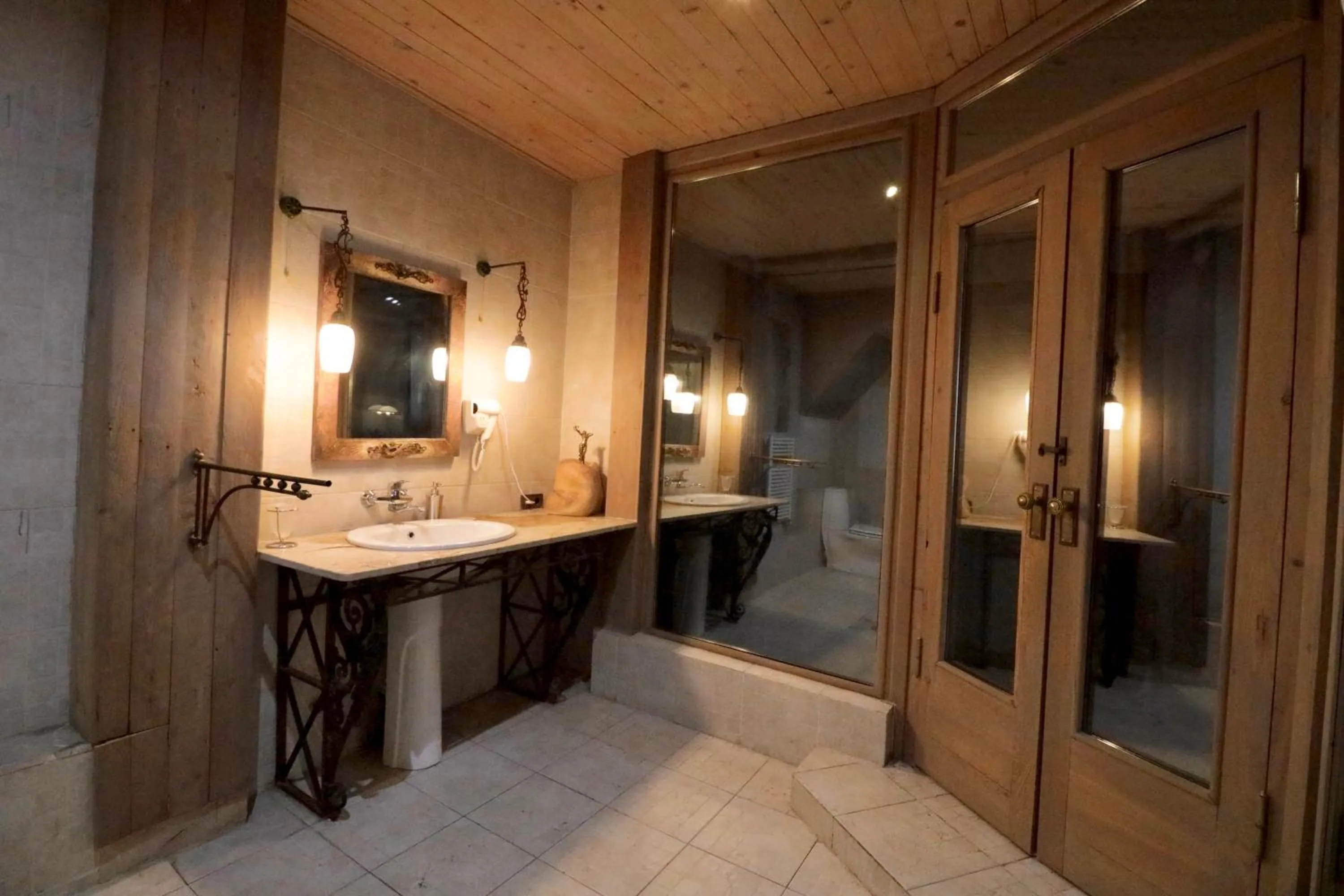 Toilet in Artists Residence in Tbilisi