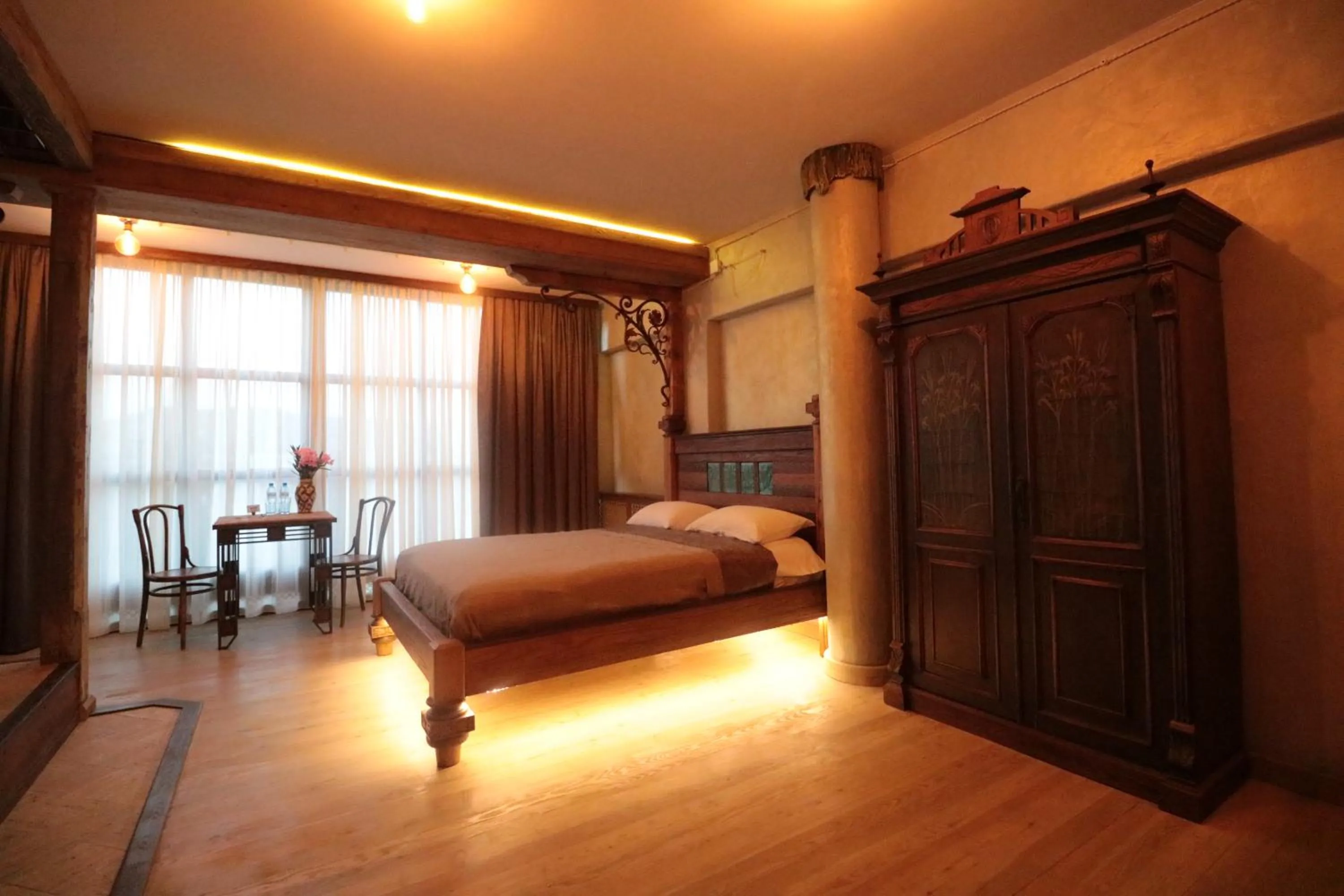 Photo of the whole room in Artists Residence in Tbilisi
