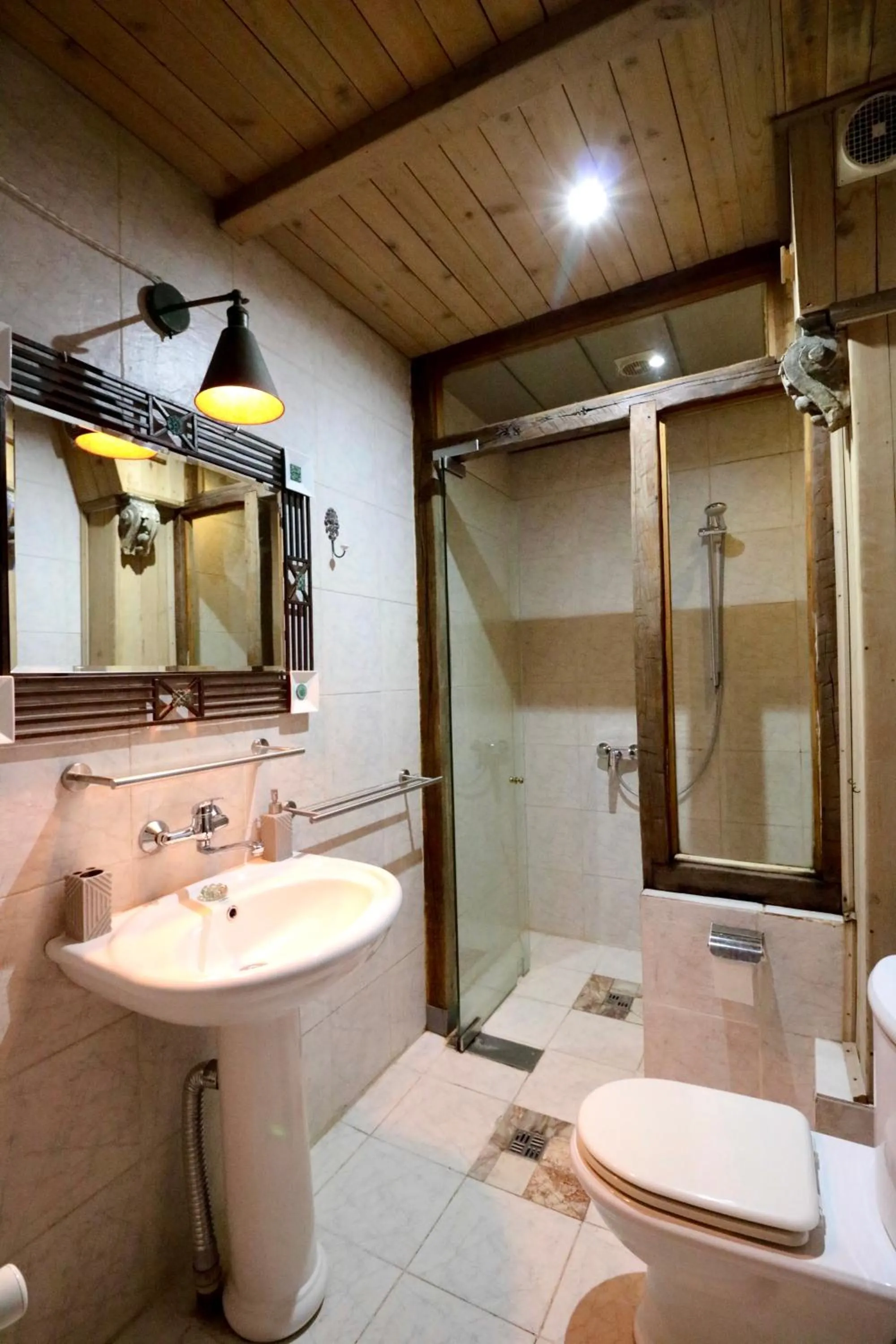 Shower in Artists Residence in Tbilisi