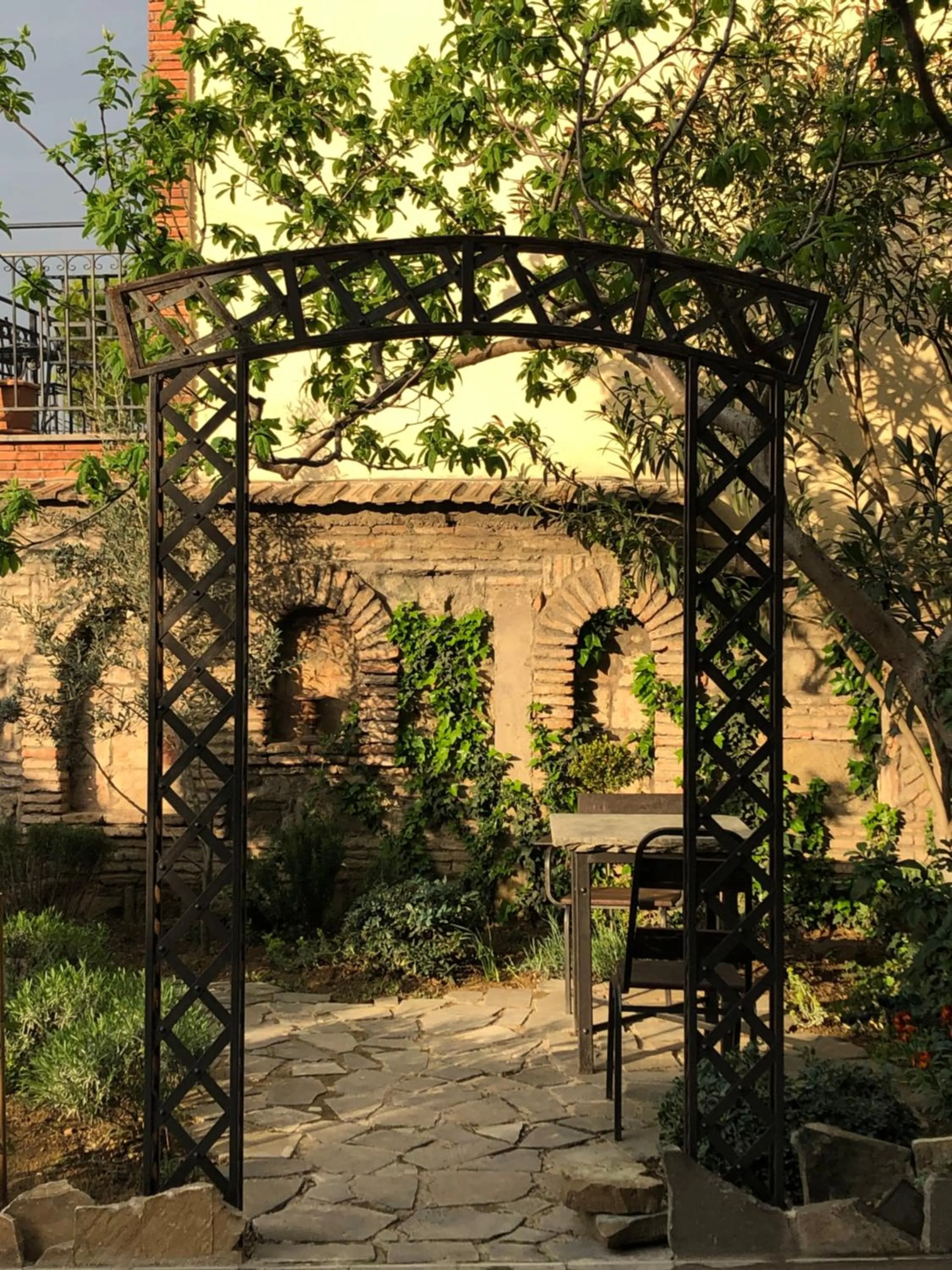 Patio in Artists Residence in Tbilisi