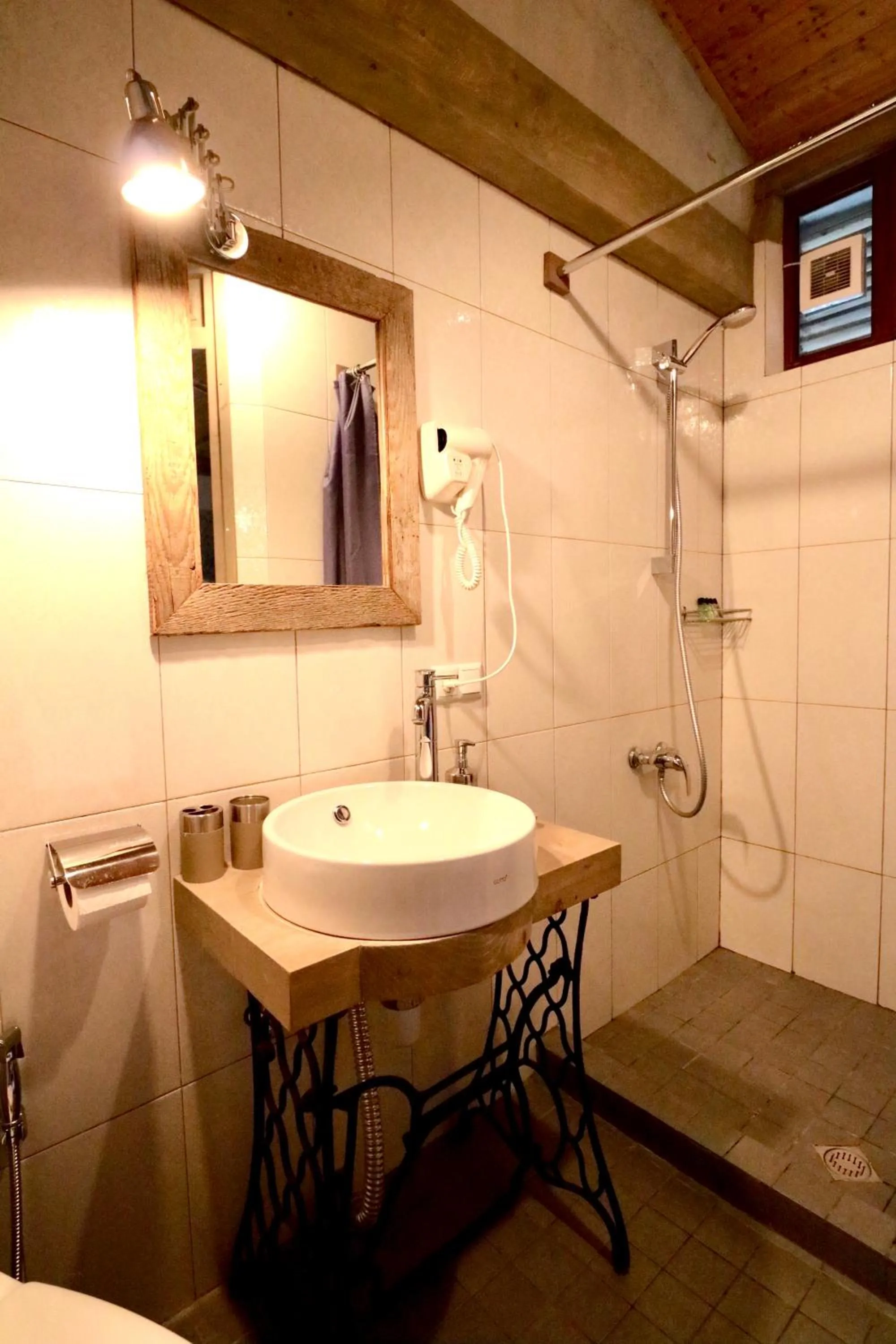 Shower in Artists Residence in Tbilisi