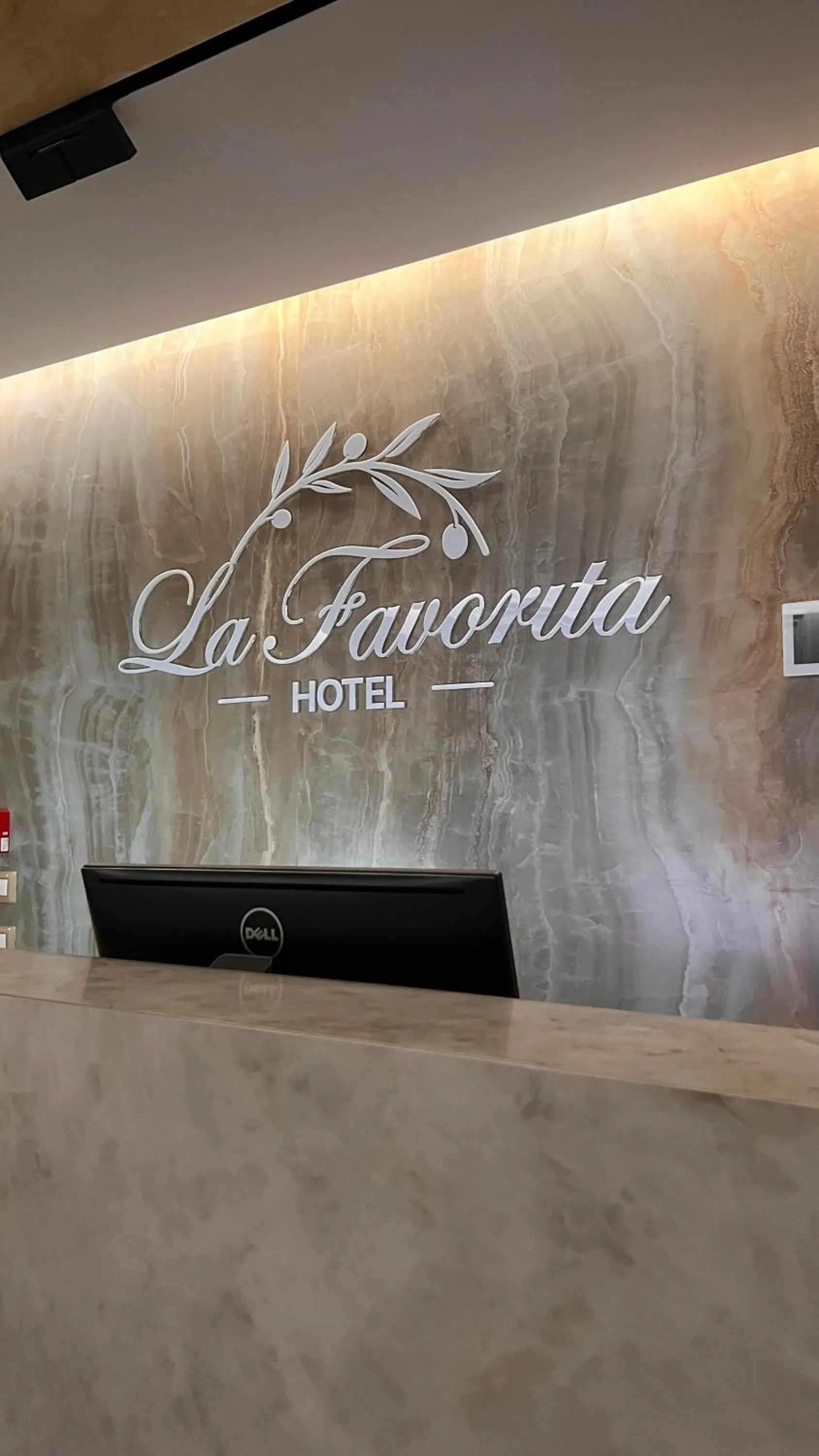 Property logo or sign in Hotel La Favorita