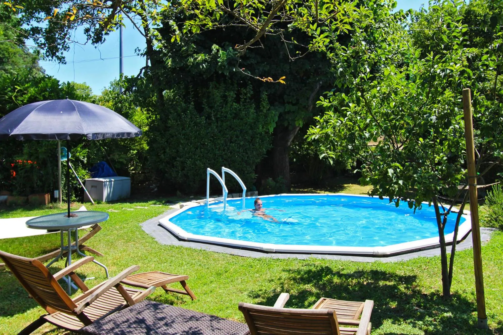 Garden in La Martellina B&B