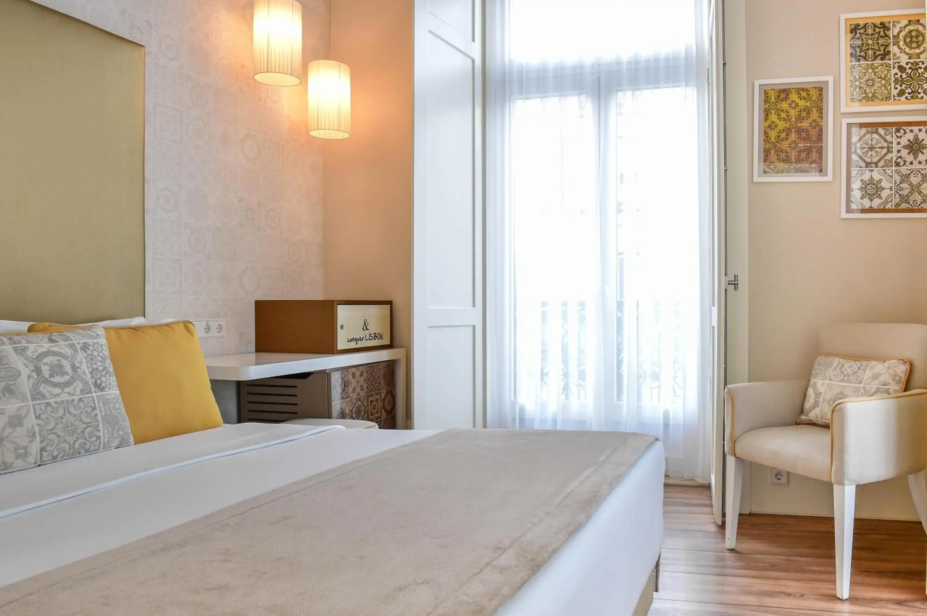 Seating area, Bed in My Story Hotel Ouro Seating area, Bed in My Story Hotel Ouro