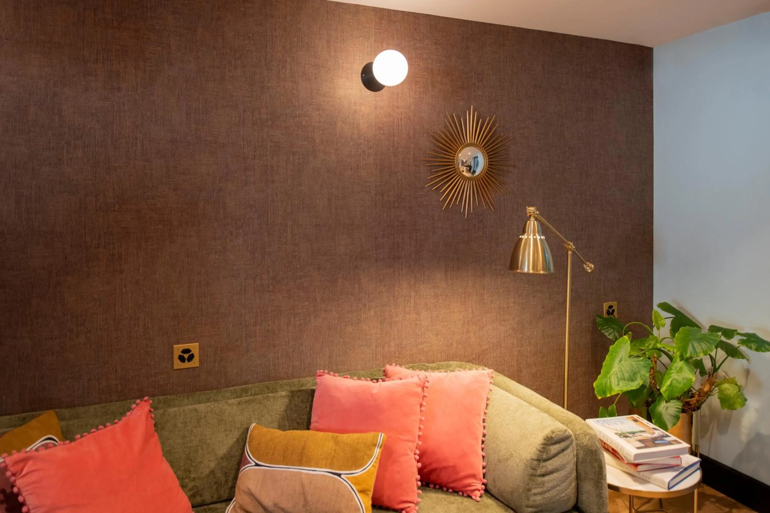 Seating area in Hôtel Pax