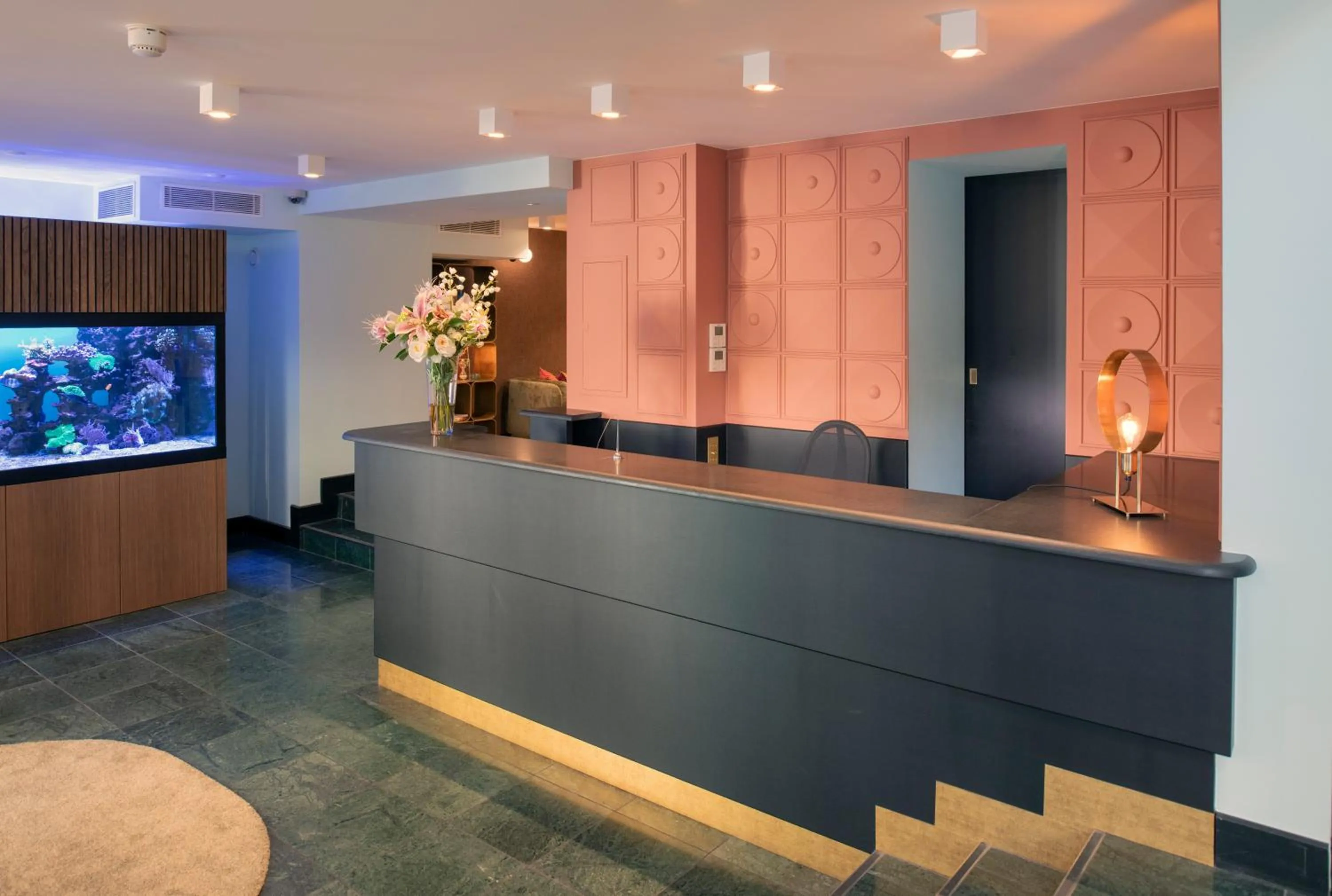 Lobby or reception in Hôtel Pax